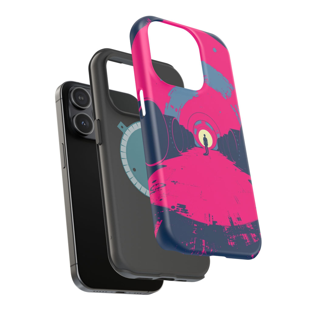 iPhone 1960s Mod Circles Bold Art Bold Modern Everyday Snap Case · iPhone Case