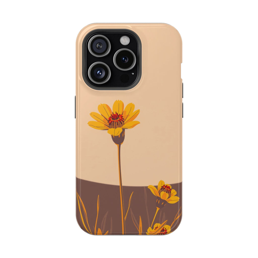 iPhone Serene Desert Flower Design Bold Modern Everyday Snap Case · iPhone Case
