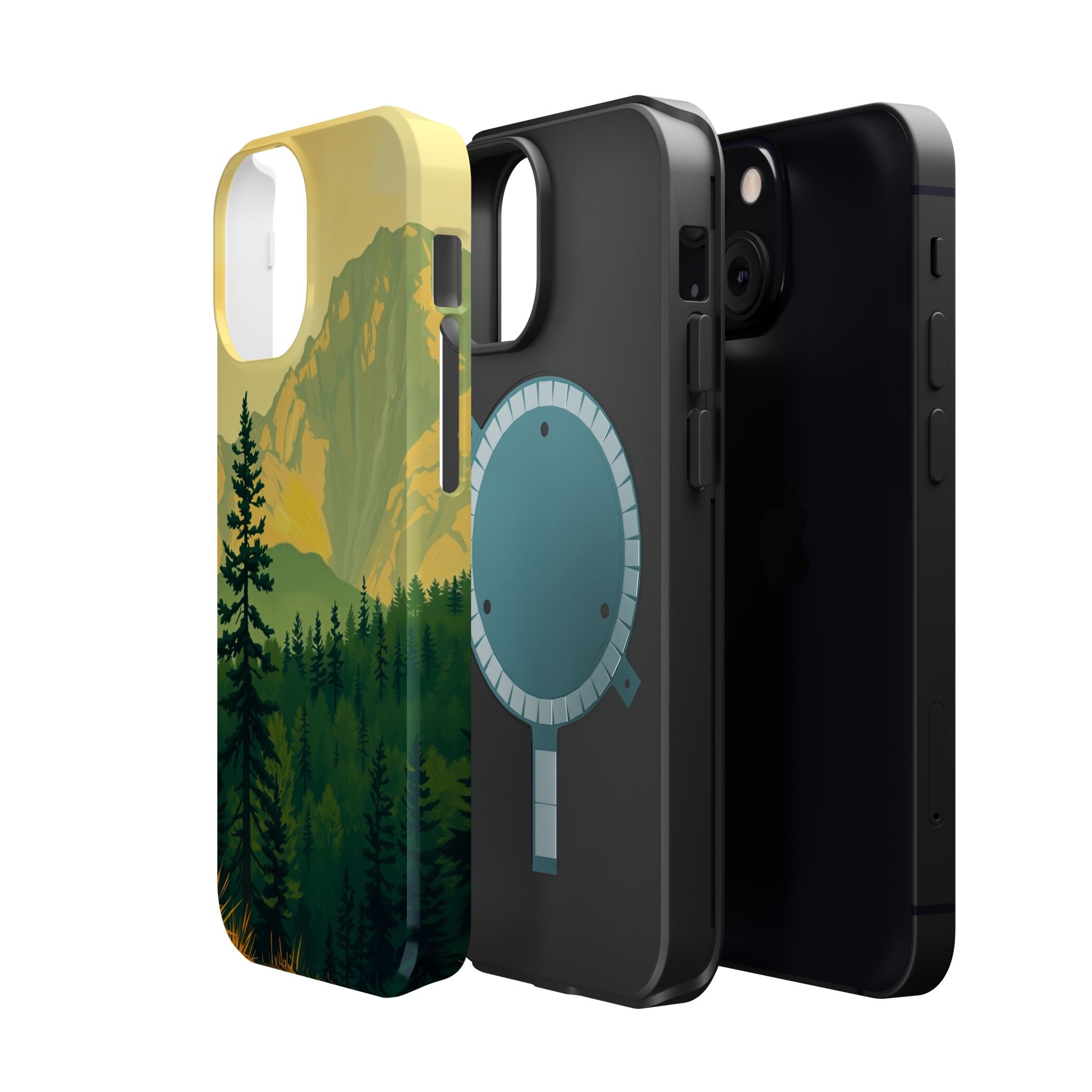 iPhone Pine Ridge Oil Painting Impressionist Slim iPhone Everyday · iPhone Case