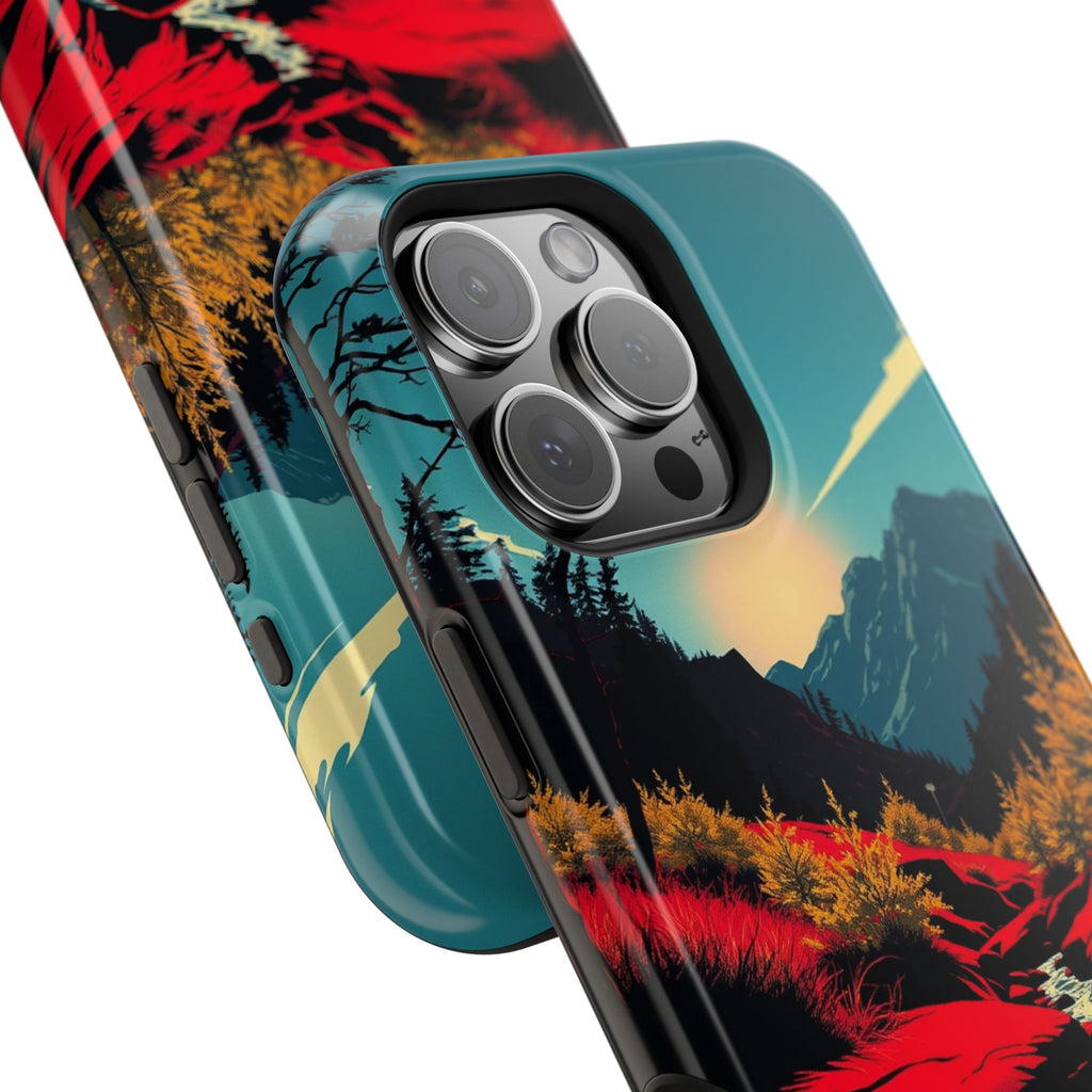 iPhone Earthy Spring Creek Design Bold Modern Everyday Snap Case · iPhone Case
