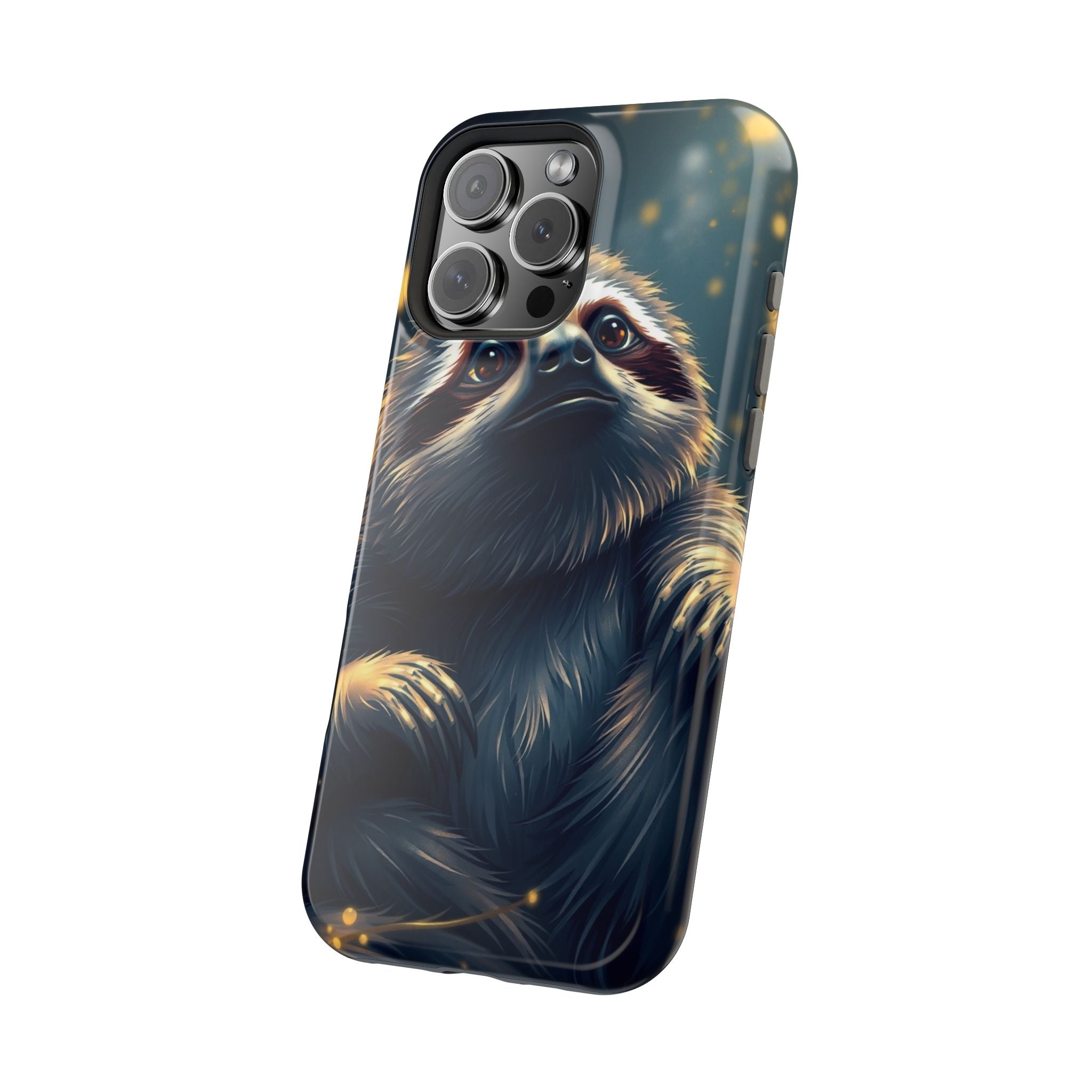 iPhone Vibrant Cozy Sloth Mode Design Slim Everyday Designer Case · iPhone Case