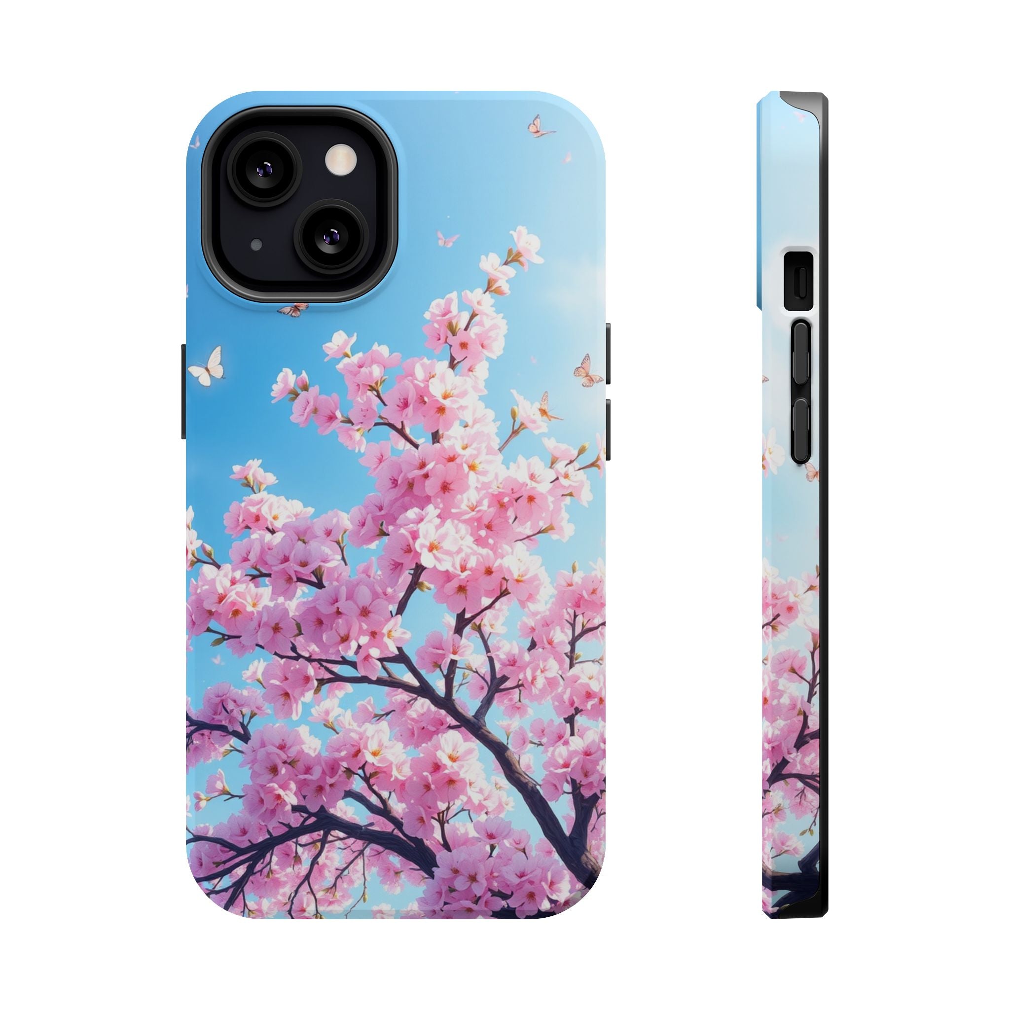iPhone Cherry Blossom Floral Slim Everyday Designer Case · iPhone Case