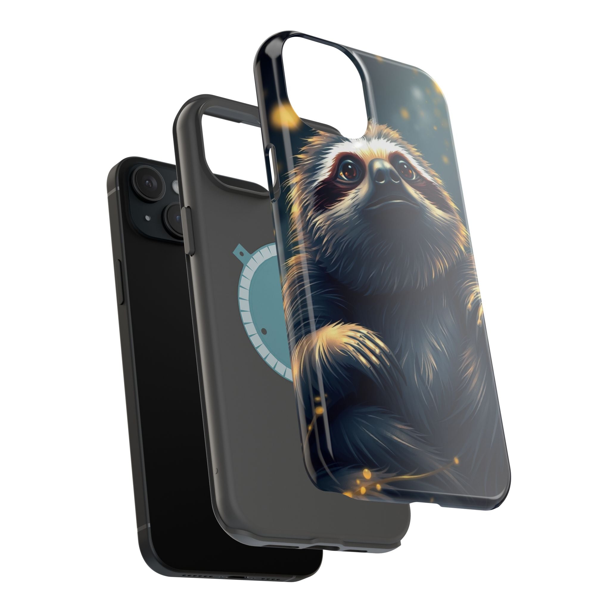 iPhone Vibrant Cozy Sloth Mode Design Slim Everyday Designer Case · iPhone Case