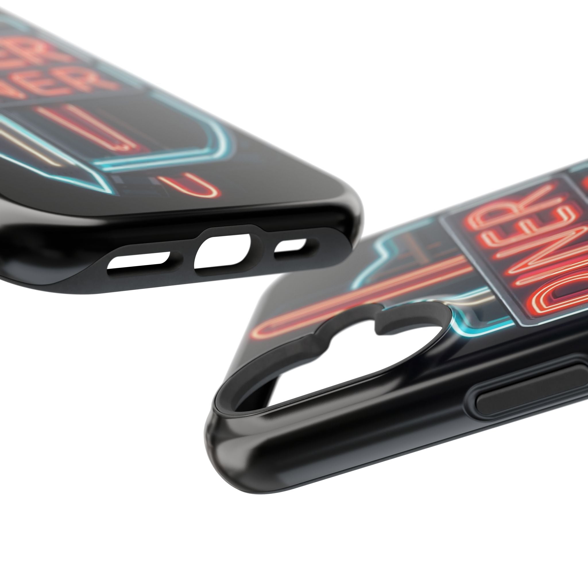 iPhone Neon Diner Sign Electric Art Slim Everyday Designer Case · iPhone Case