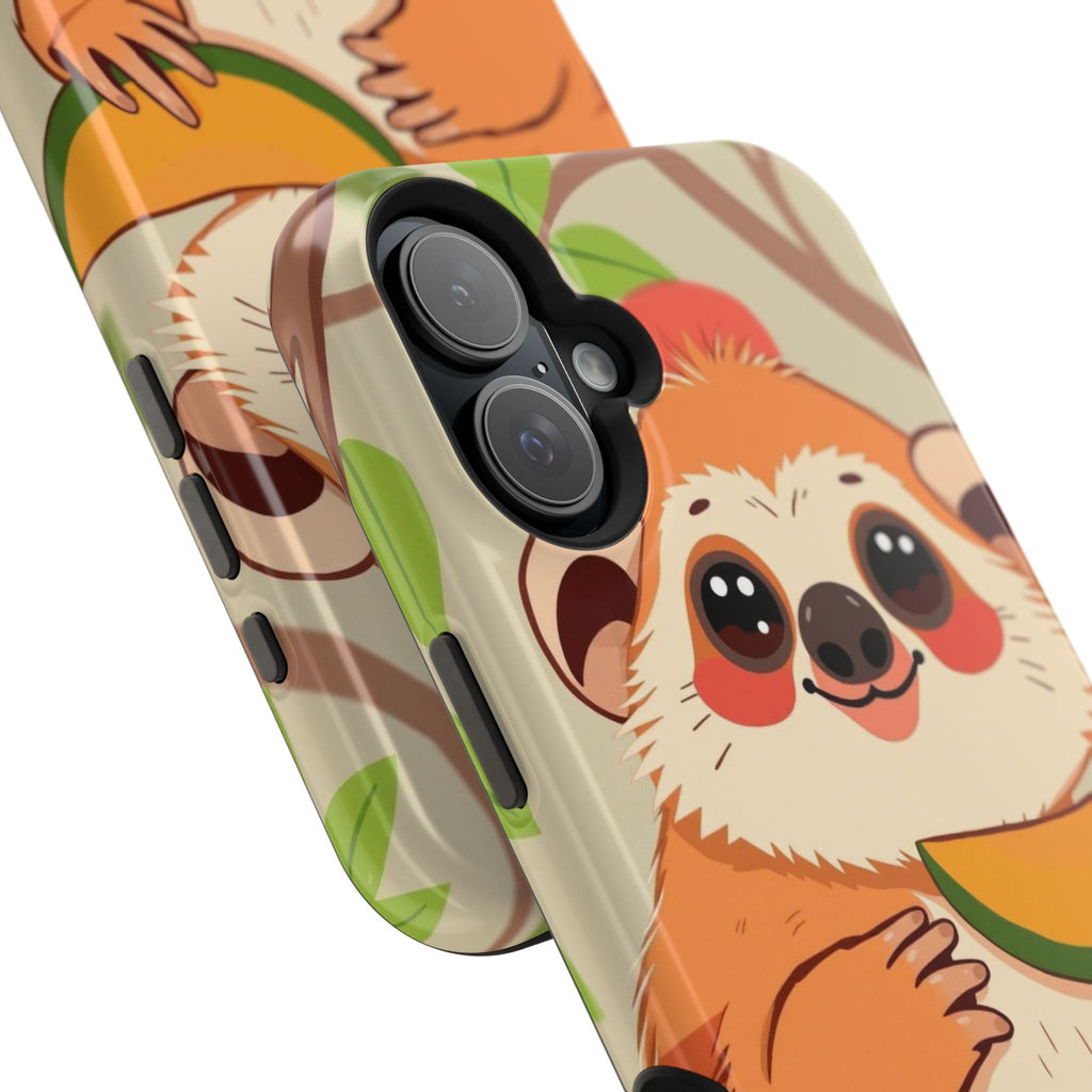 iPhone Slow Loris with Fruit Kids Fun iPhone Phone Case Gift Slim · iPhone Case