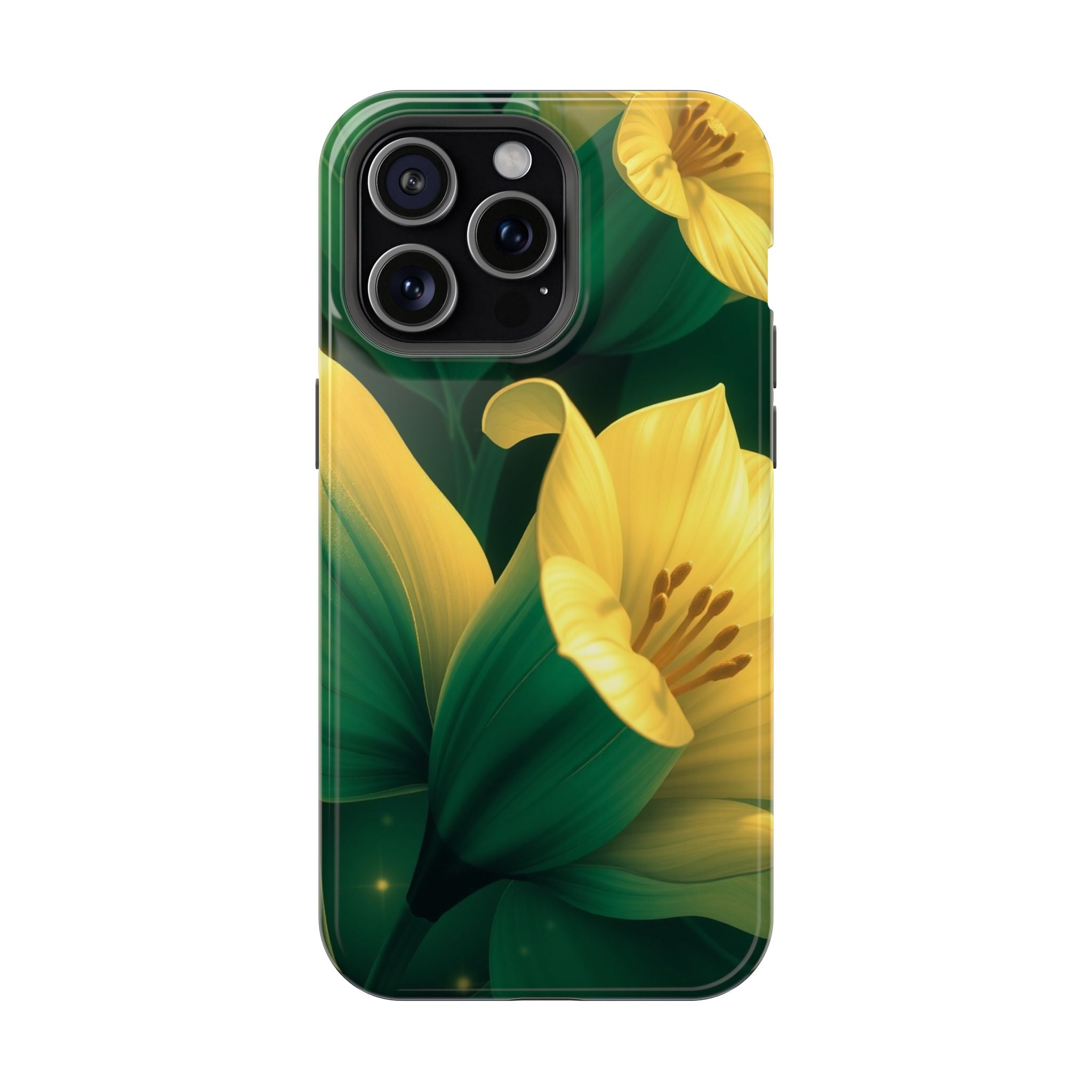 iPhone Night Bloomer Gold Foil Luxury Slim Everyday Designer Case · iPhone Case