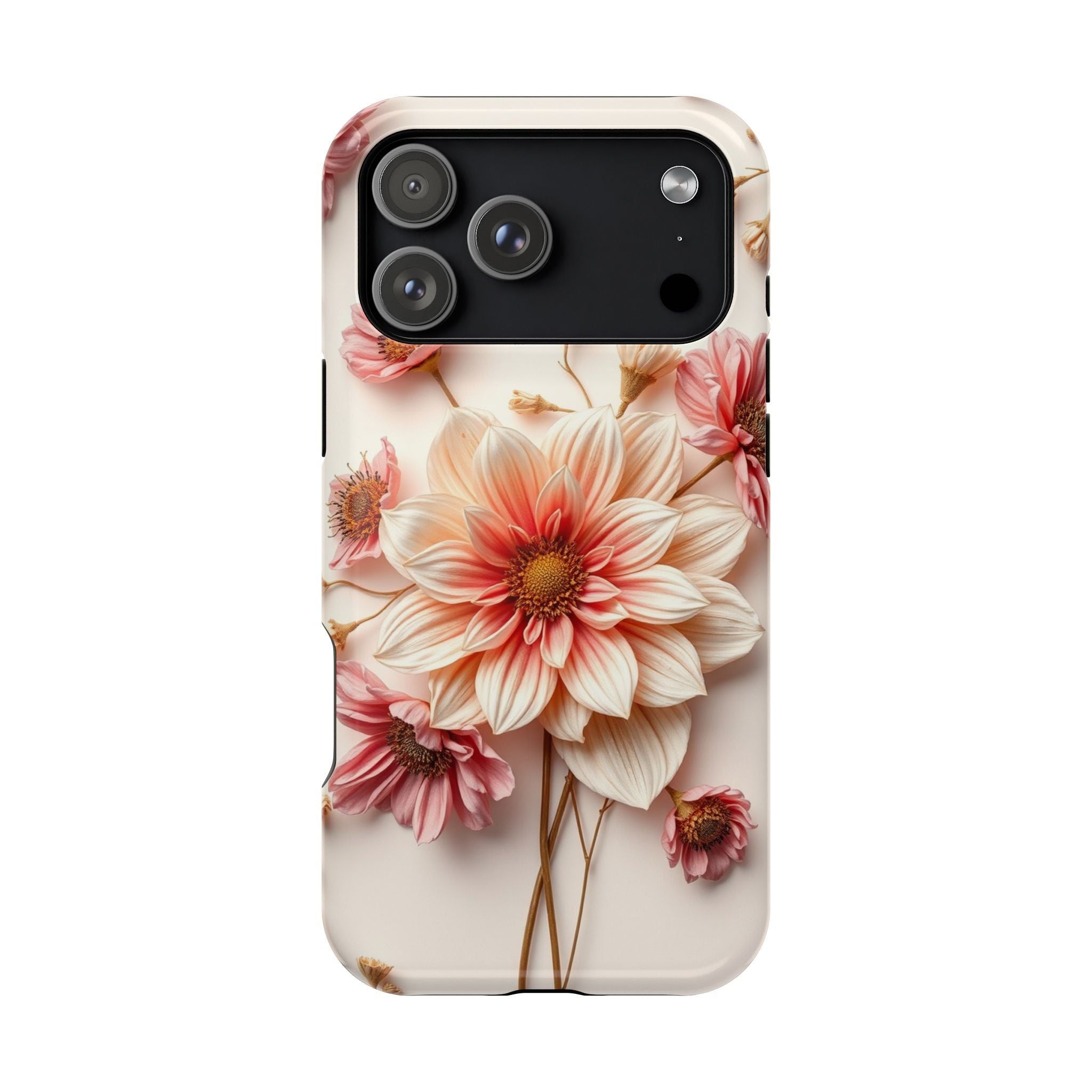 iPhone Dried Flower Flat Lay Enchanted Art Slim iPhone Everyday · iPhone Case