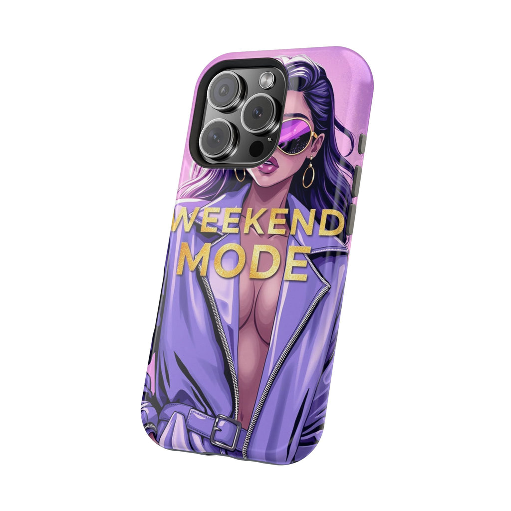 iPhone Lavender And Pearl Weekend Mode On Slim Everyday Designer Case · iPhone C