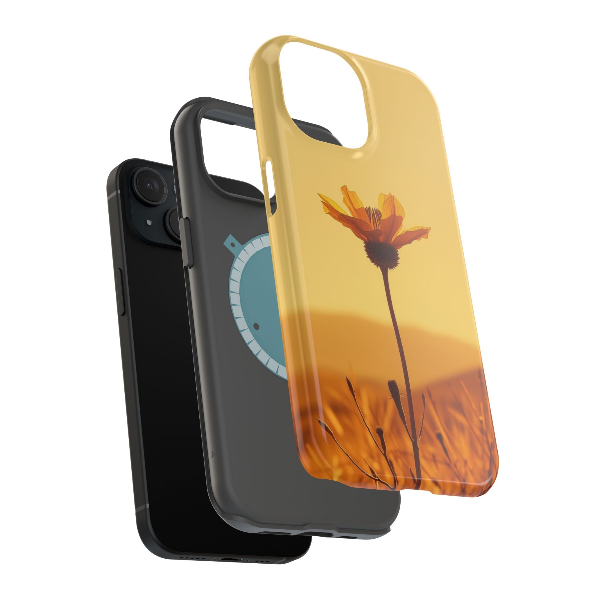 iPhone Desert Flower Cinematic Art Bold Modern Everyday Snap Case · iPhone Case
