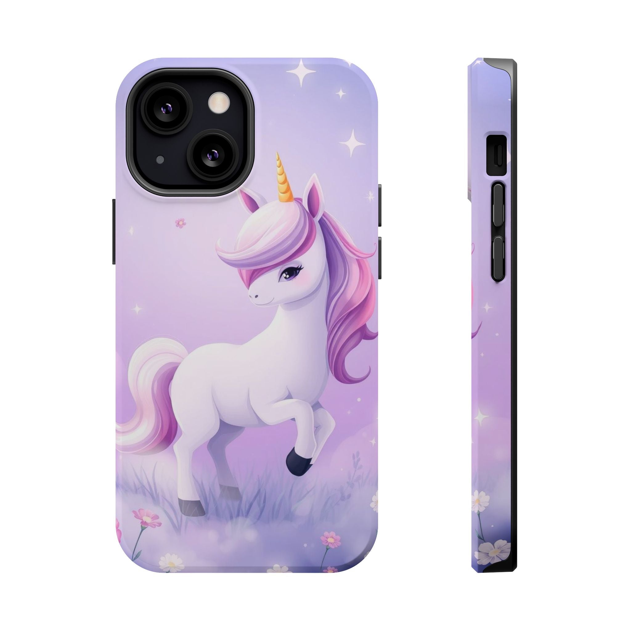 iPhone Lilac Mist Unicorn Kids Fun iPhone Phone Case Gift Artistic · iPhone Case