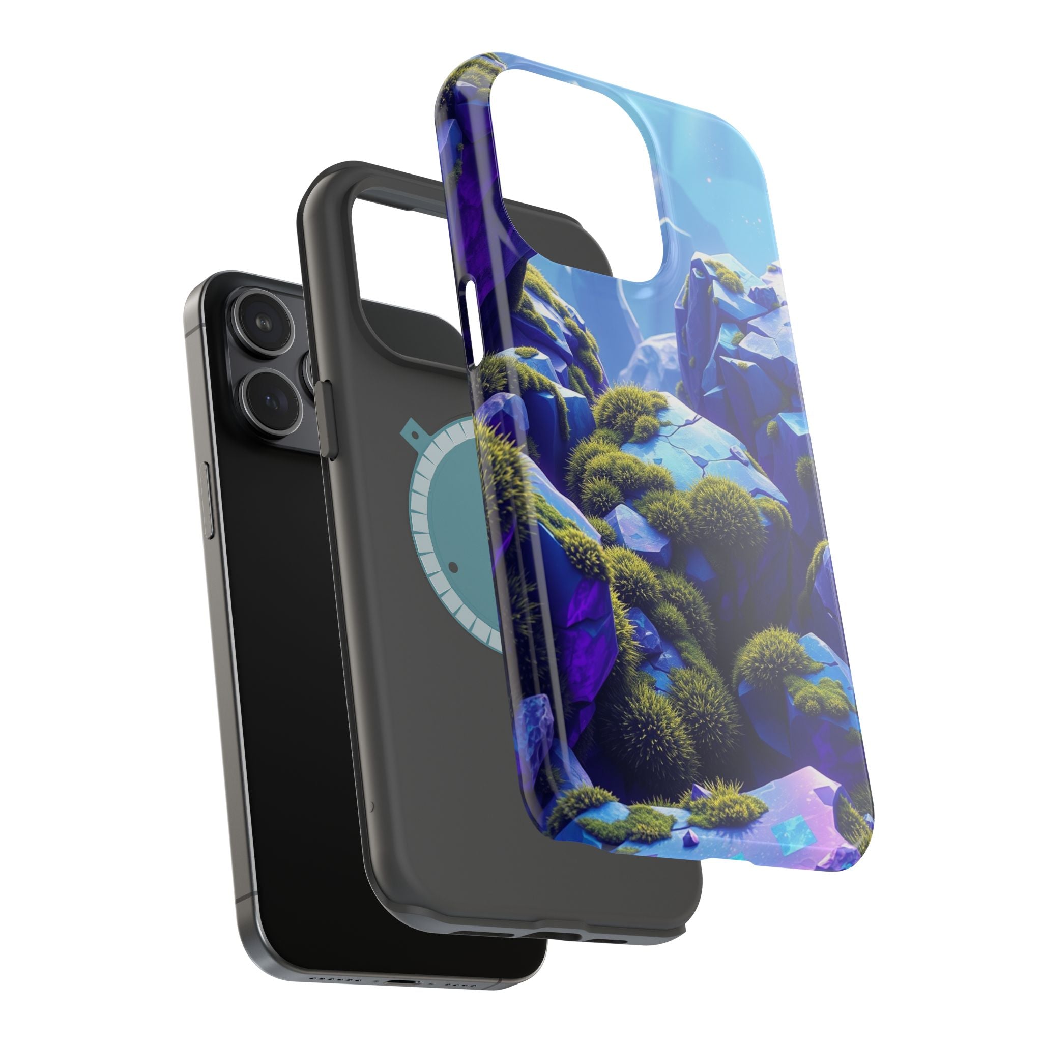 iPhone Moss Covered Rocks Cinematic Art Slim Everyday iPhone Designer · iPhone C