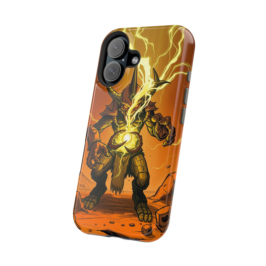 iPhone Burnt Orange And Sand Chaos Goblin Energy Clean Minimal Snap Case · iPhon