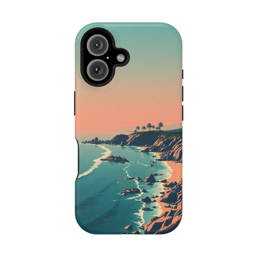 iPhone Radiant Pebble Beach Design Bold Modern Everyday Snap Case · iPhone Case