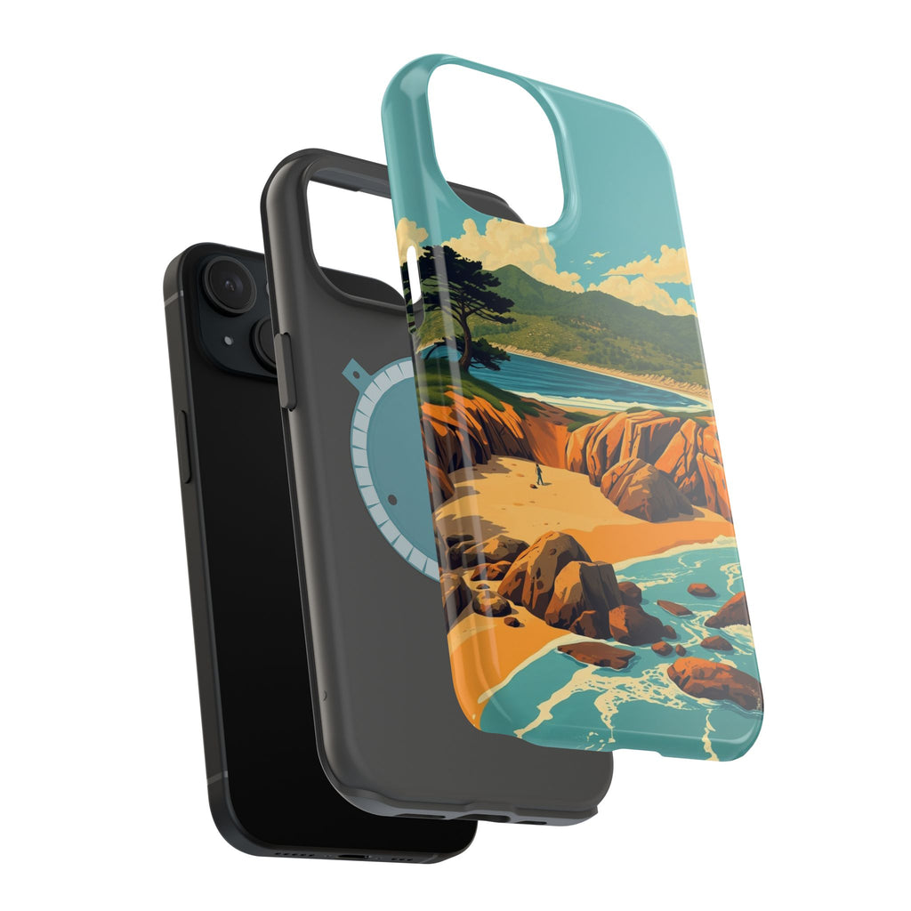 iPhone Pebble Beach Vintage Retro Poster Slim Everyday iPhone Designer · iPhone