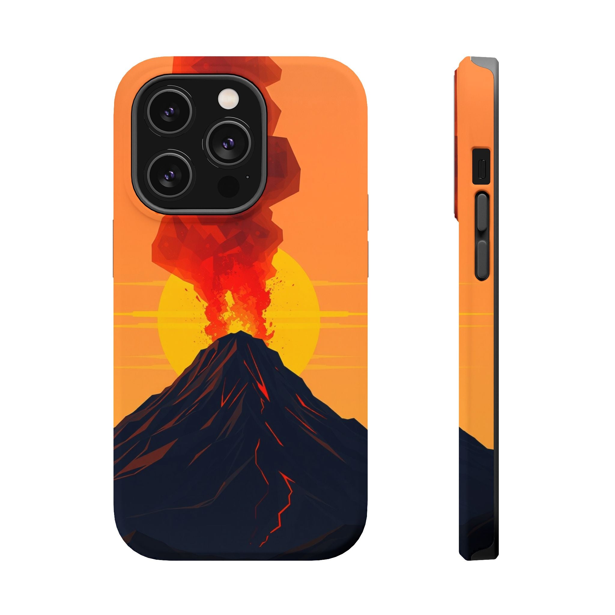 iPhone Vibrant Volcanic Eruption Design Slim Everyday iPhone Designer · iPhone C