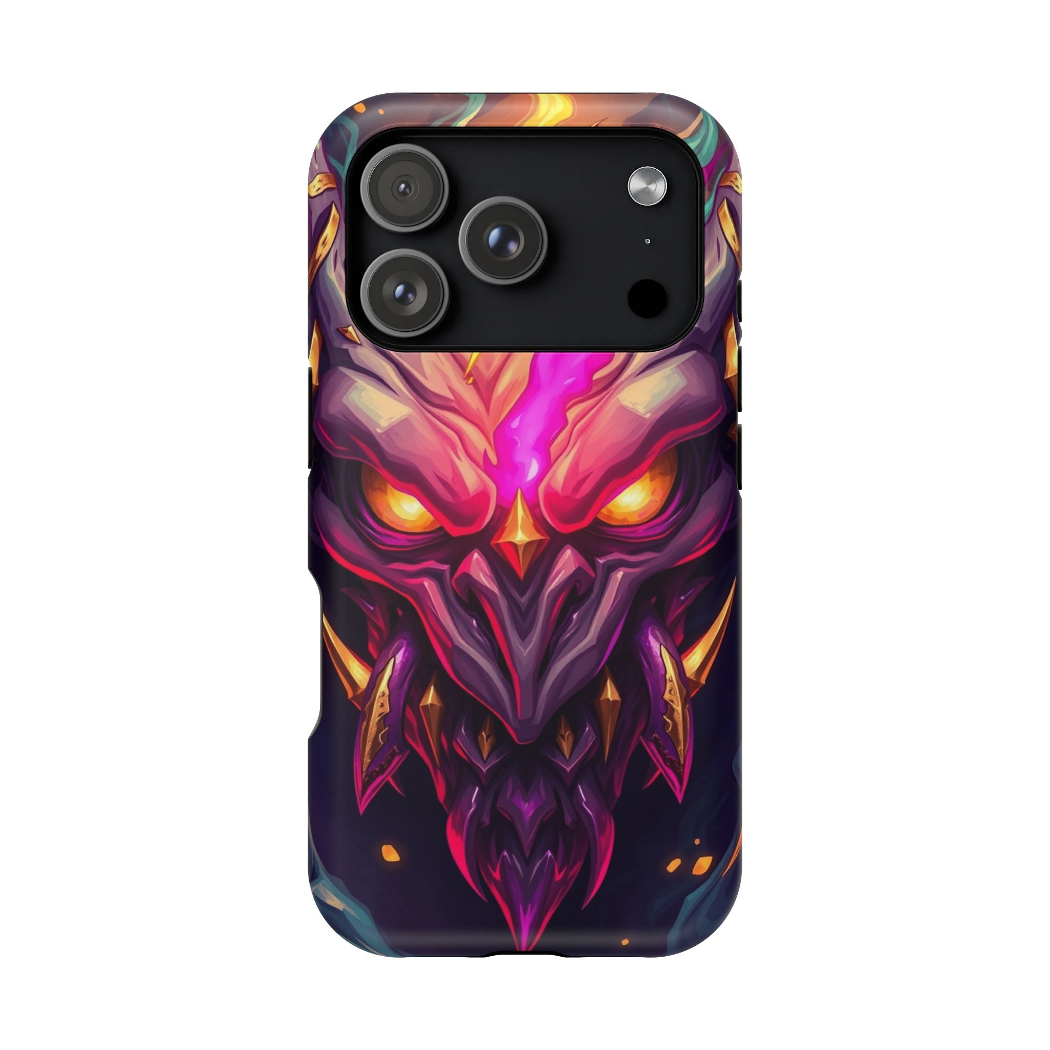 iPhone Chaos Goblin Energy Gold Foil Luxury Slim Everyday Designer Case · iPhone