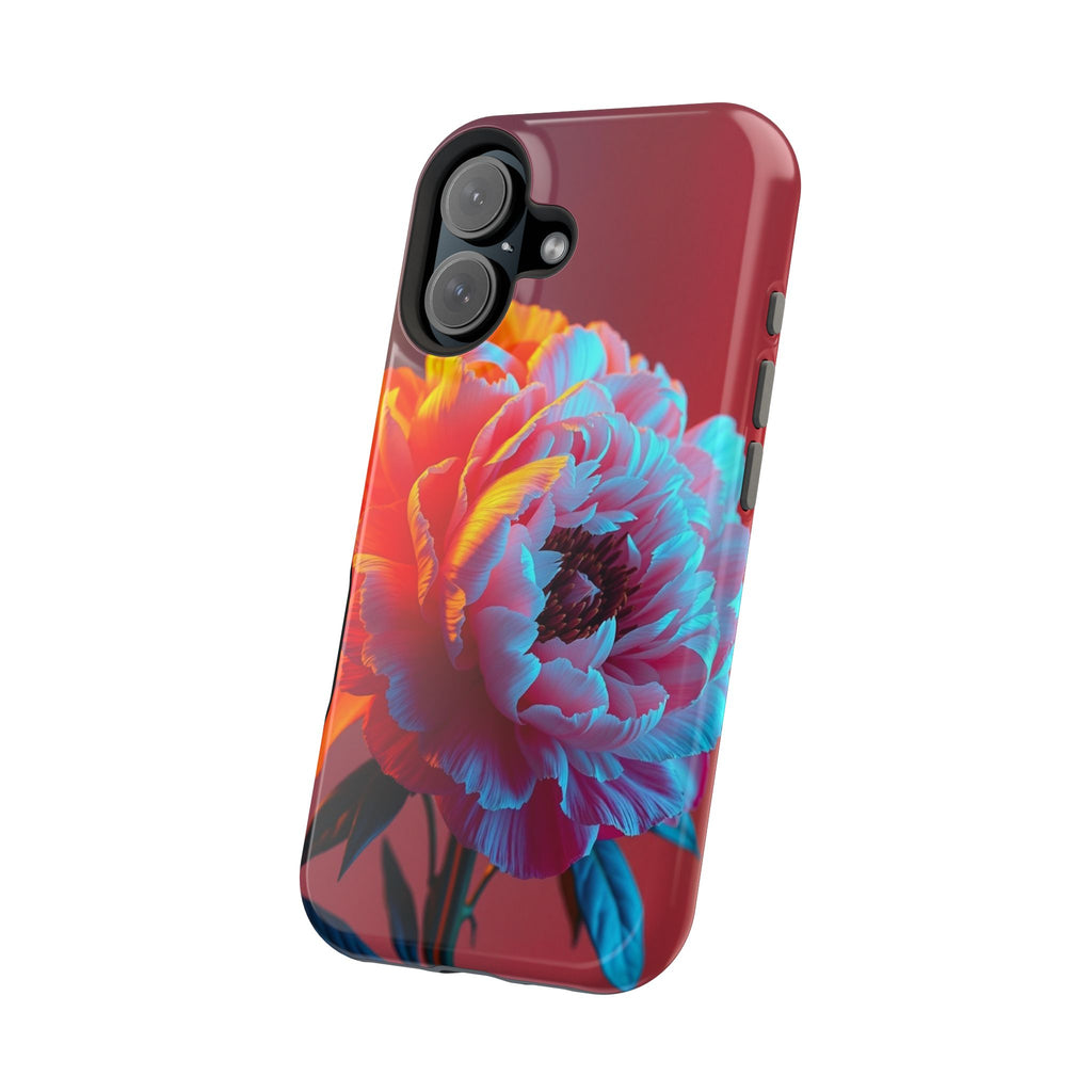 iPhone Peony Bouquet Bold Art Slim Everyday Designer Case · iPhone Case