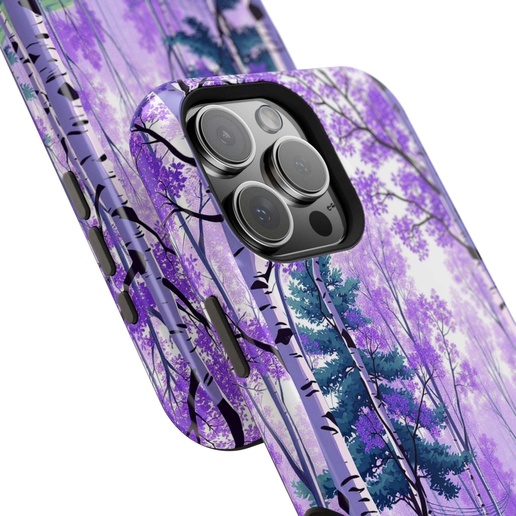 iPhone Birch Grove Electric Art Slim Everyday Designer Case · iPhone Case