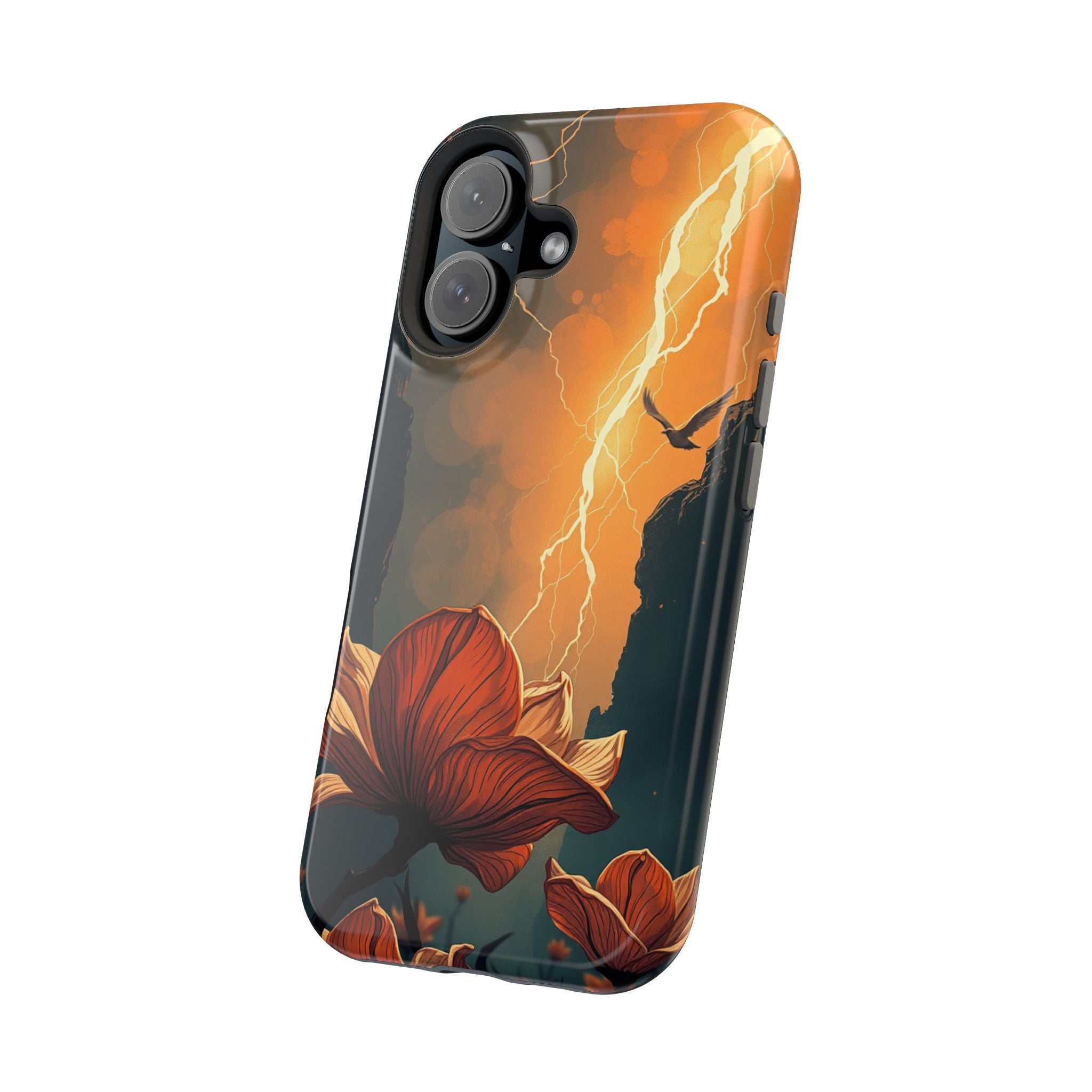 iPhone Vibrant Petal Storm Design Bold Modern Everyday Snap Case · iPhone Case