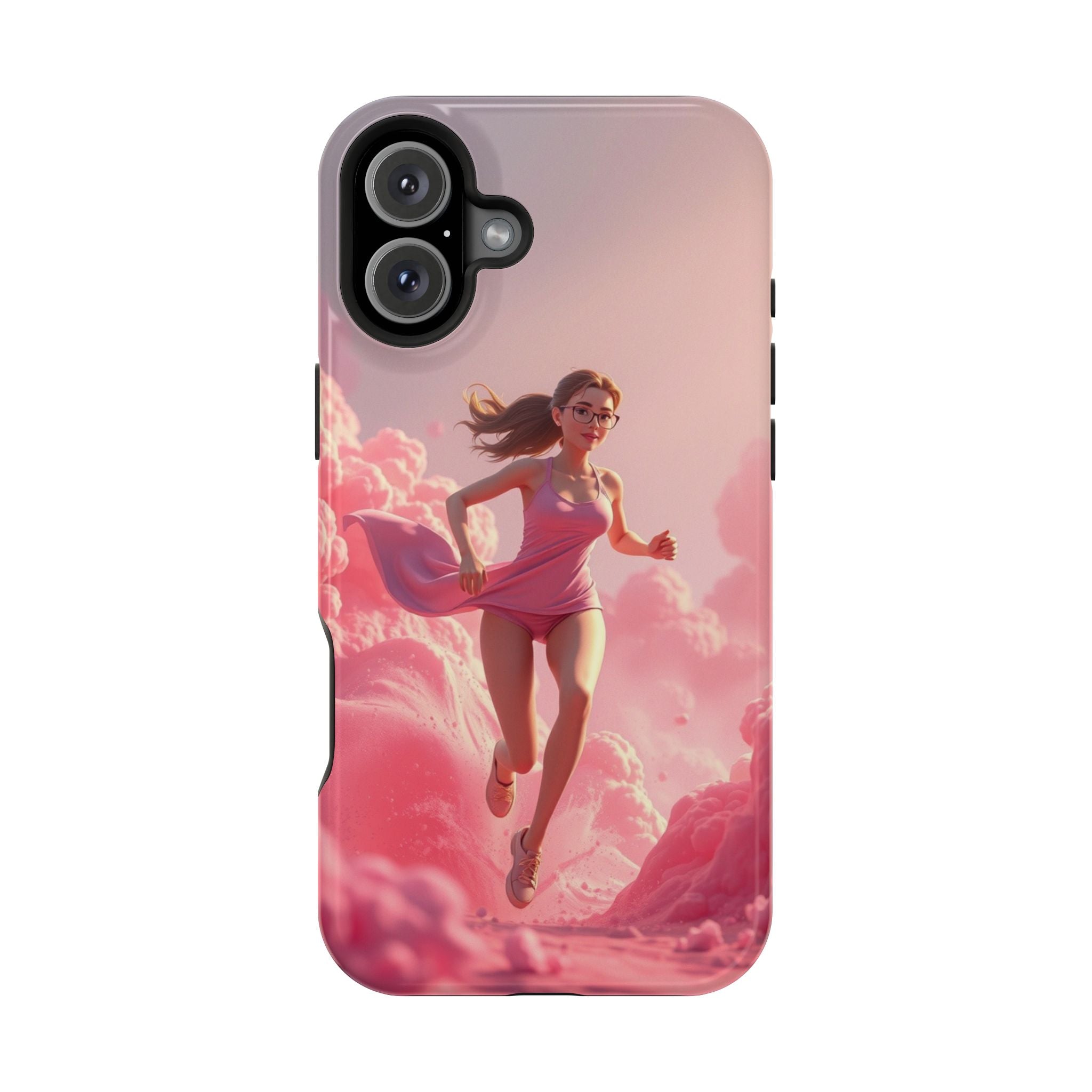 iPhone on Fumes 3D Digital Bold Modern Everyday Snap Case · iPhone Case