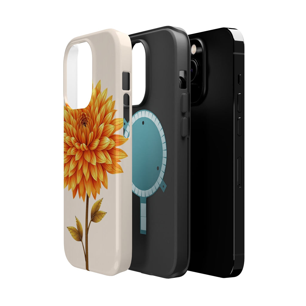 iPhone Chrysanthemum Classic Gold Foil Luxury Slim iPhone Everyday · iPhone Case