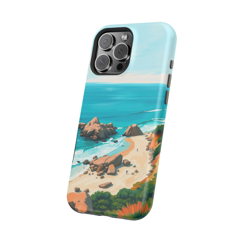 iPhone Pebble Beach Cinematic Art Bold Modern Everyday Snap Case · iPhone Case
