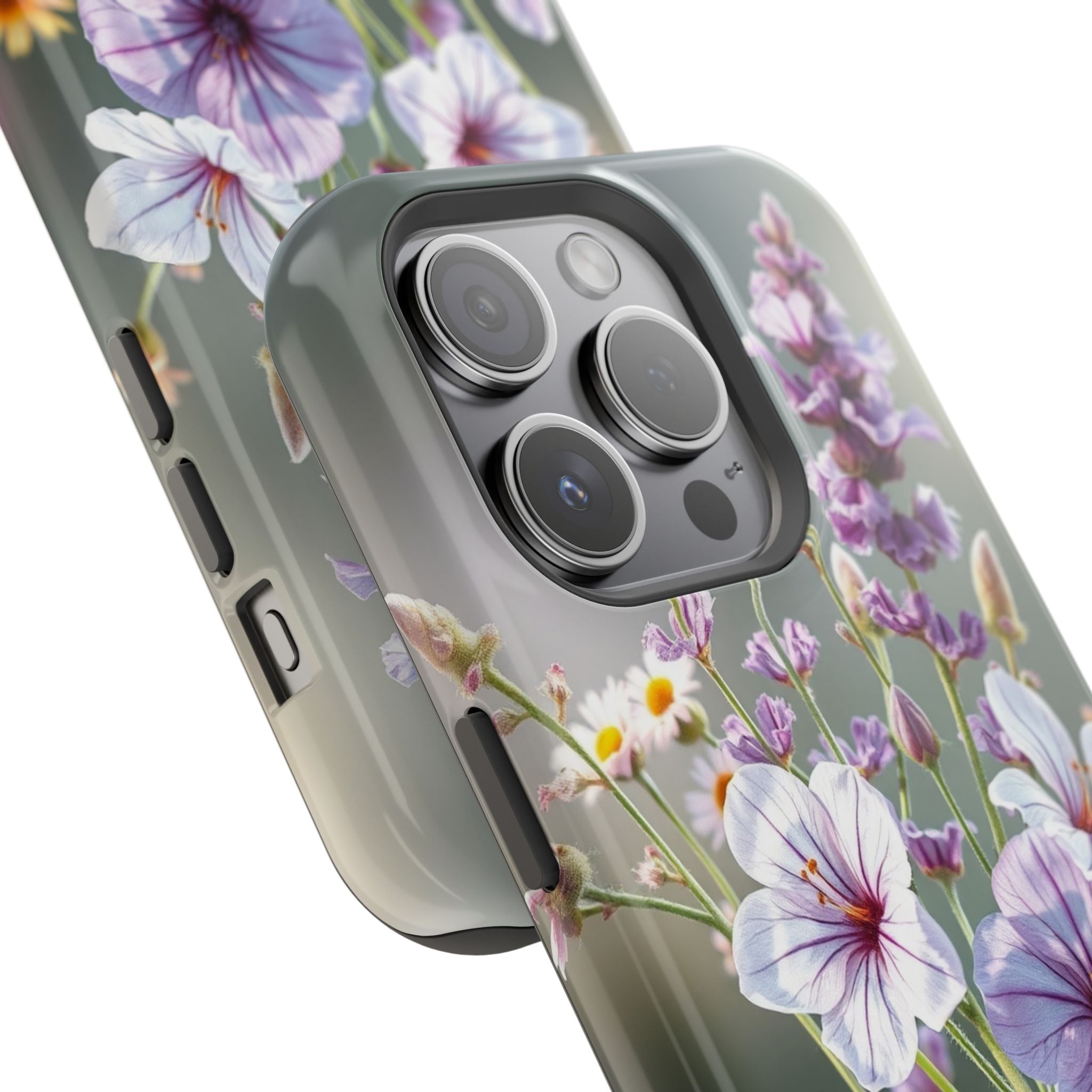 iPhone Wildflower Bunch Enchanted Art Slim Everyday Designer Case · iPhone Case