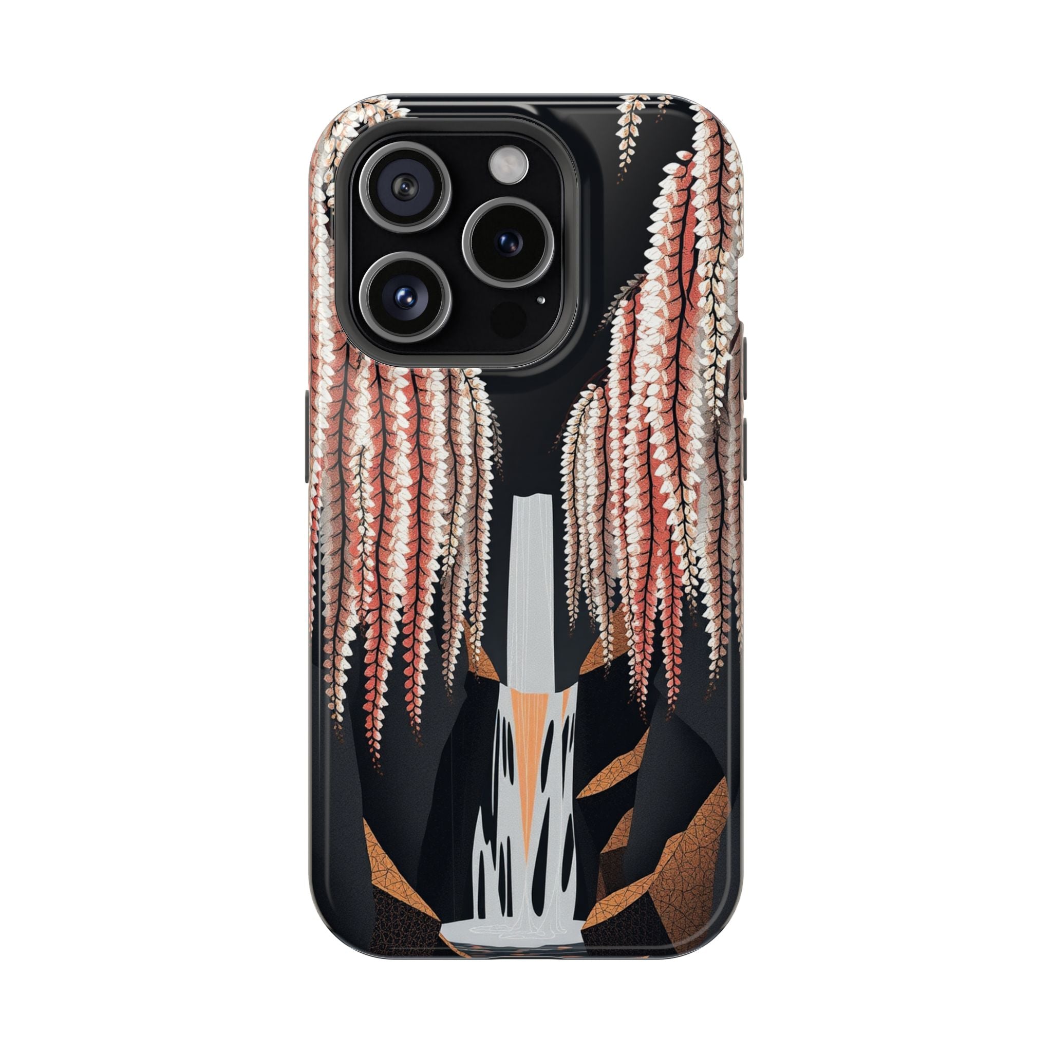 iPhone Earthy Wisteria Cascade Design Slim Everyday iPhone 10 Designer · iPhone