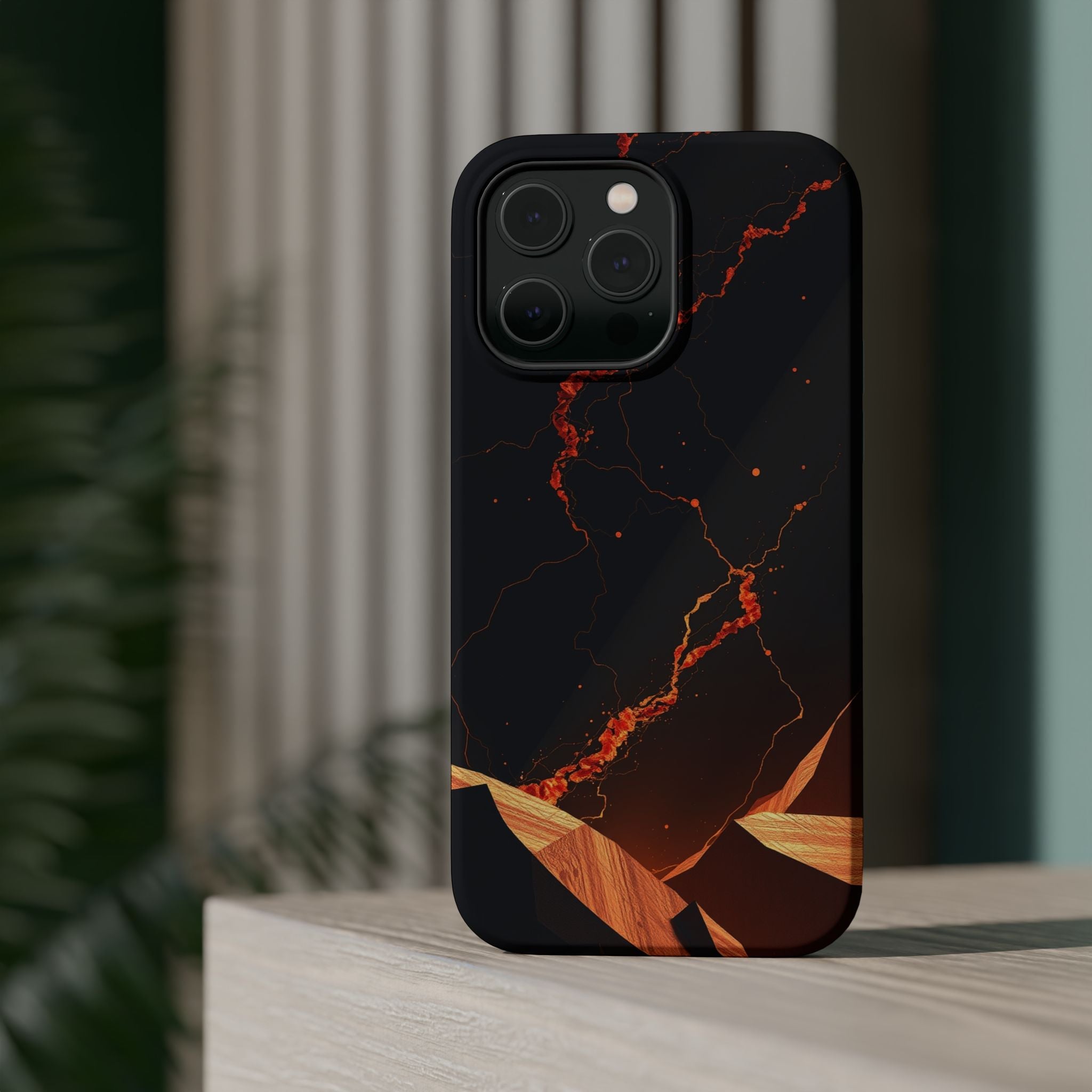 iPhone Petal Storm Electric Art 10 Bold Modern Everyday Snap Case · iPhone Case