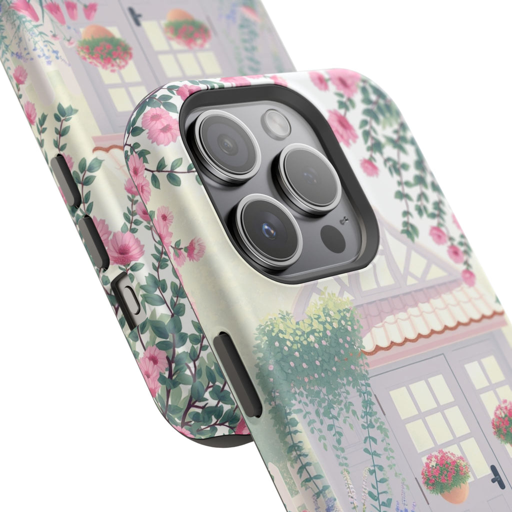 iPhone Cottage Garden Pastel Kawaii Slim Everyday Designer Case · iPhone Case