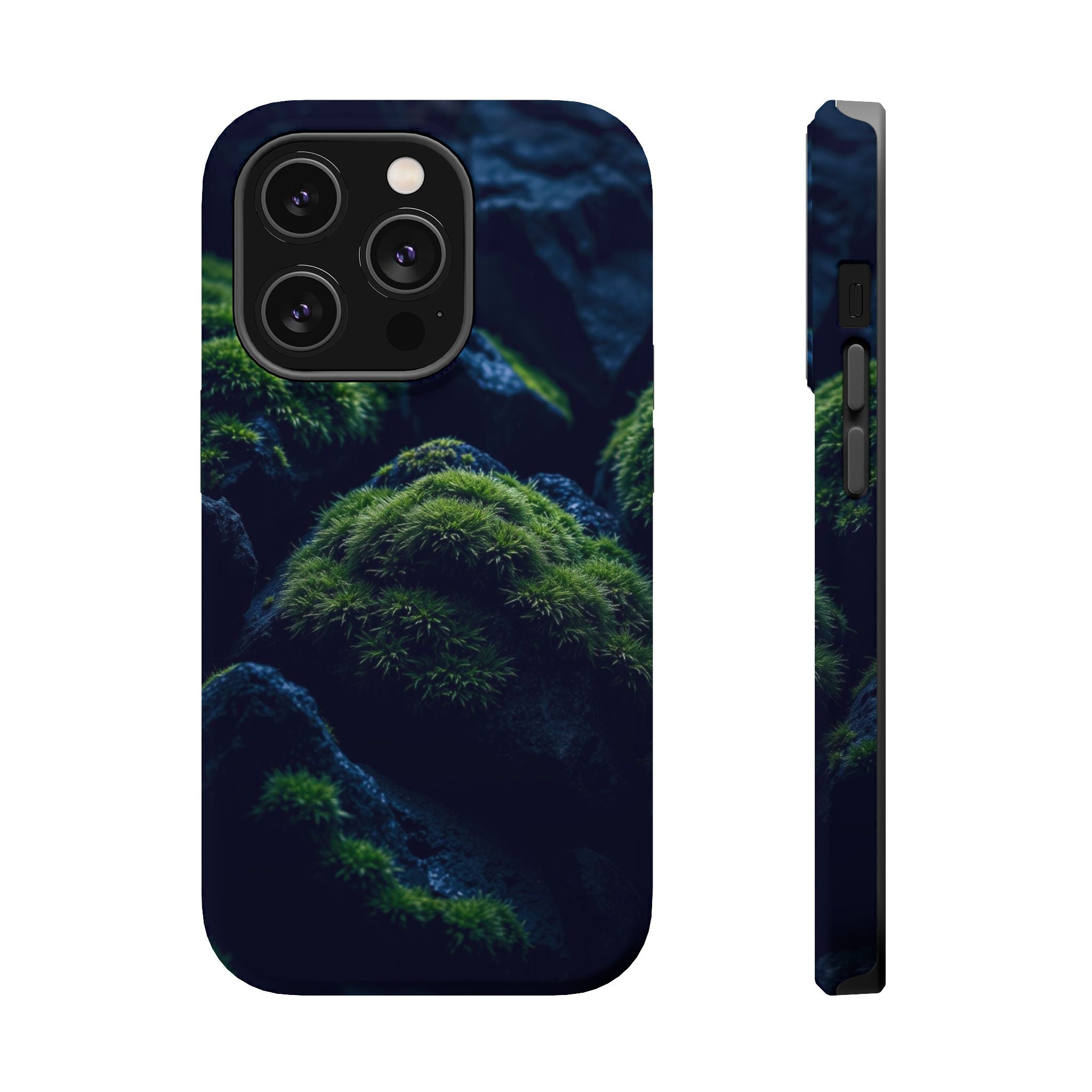 iPhone Dreamy Moss Covered Rocks Design Slim Everyday iPhone 18 · iPhone Case