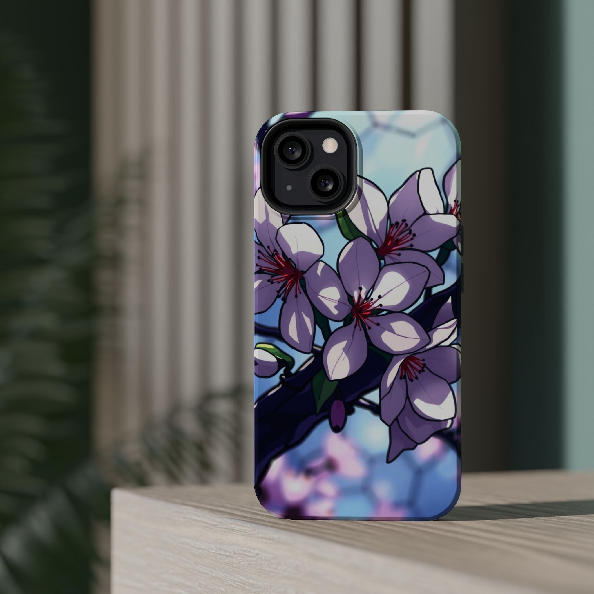 iPhone Dreamy Cherry Blossom Design Slim Everyday Designer Case · iPhone Case