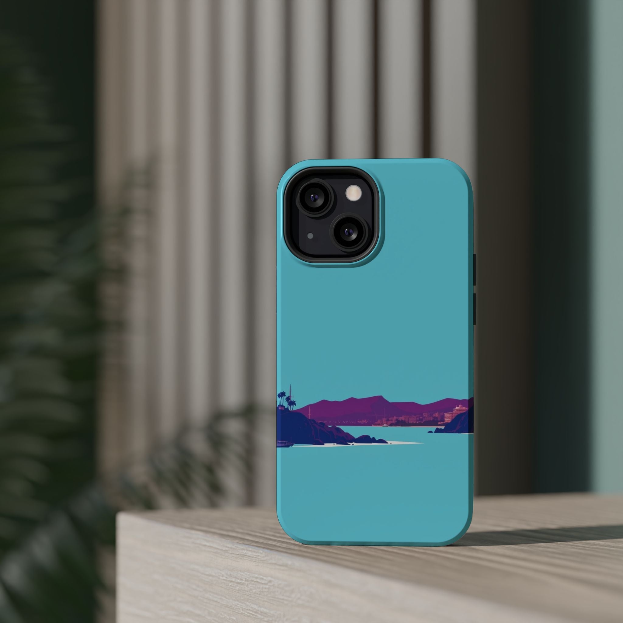 iPhone Hibiscus Coast Mystic Art Bold Modern Everyday Snap Case · iPhone Case
