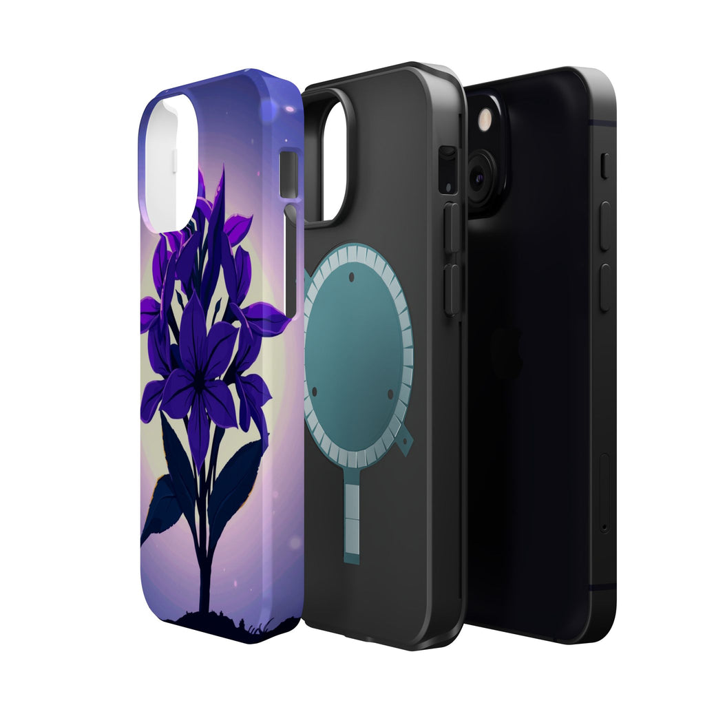 iPhone Floral Crown Mystic Art 13 Bold Modern Everyday Snap Case · iPhone Case