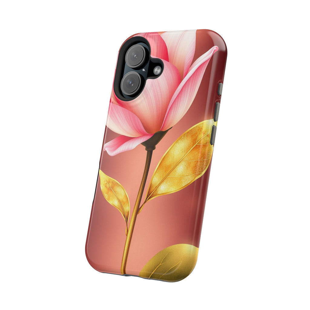 iPhone Dreamy Bloom and Leaf Design 14 Slim Everyday Designer Case · iPhone Case