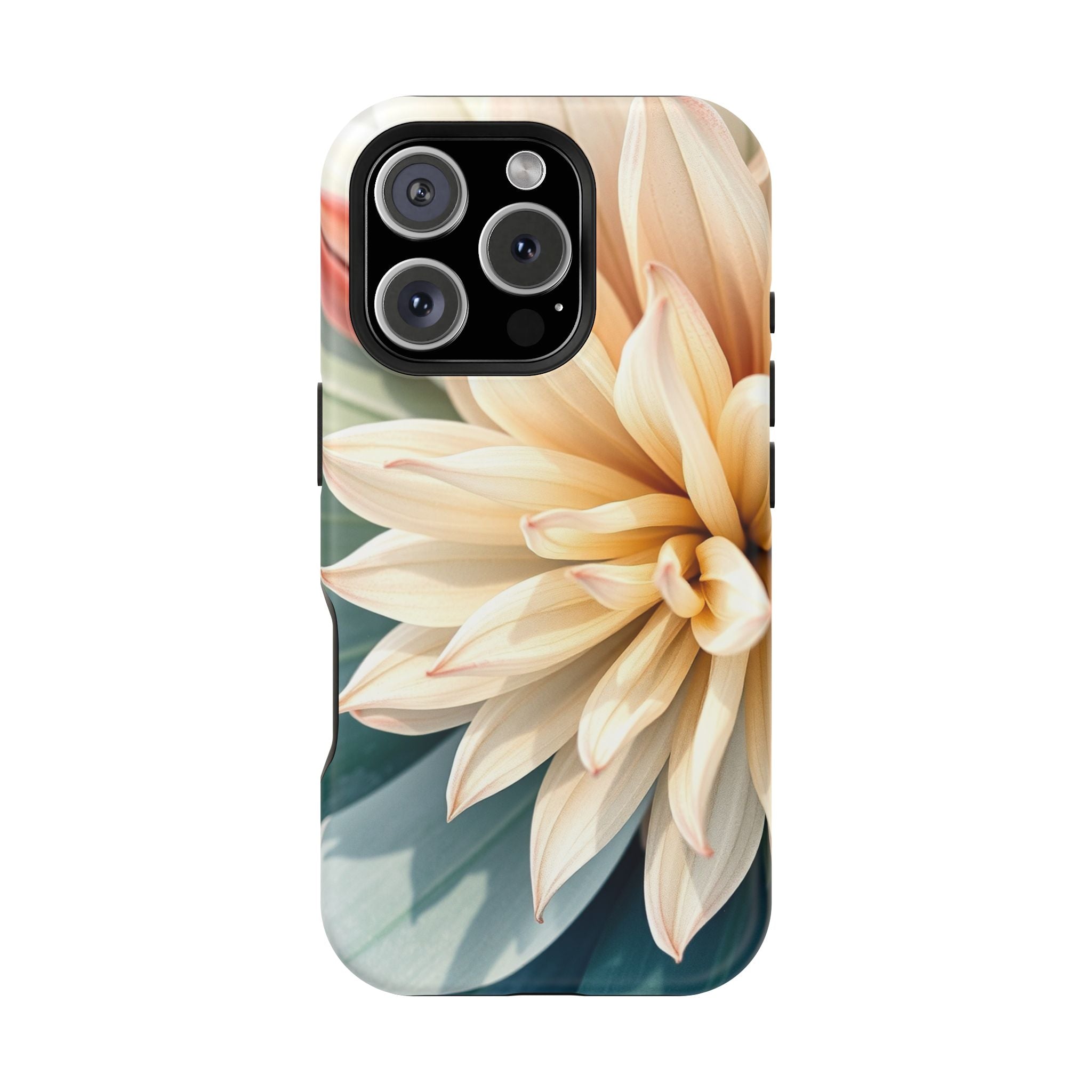 iPhone Neon Floral Radiant Design Clean Minimal Snap Case · iPhone Case