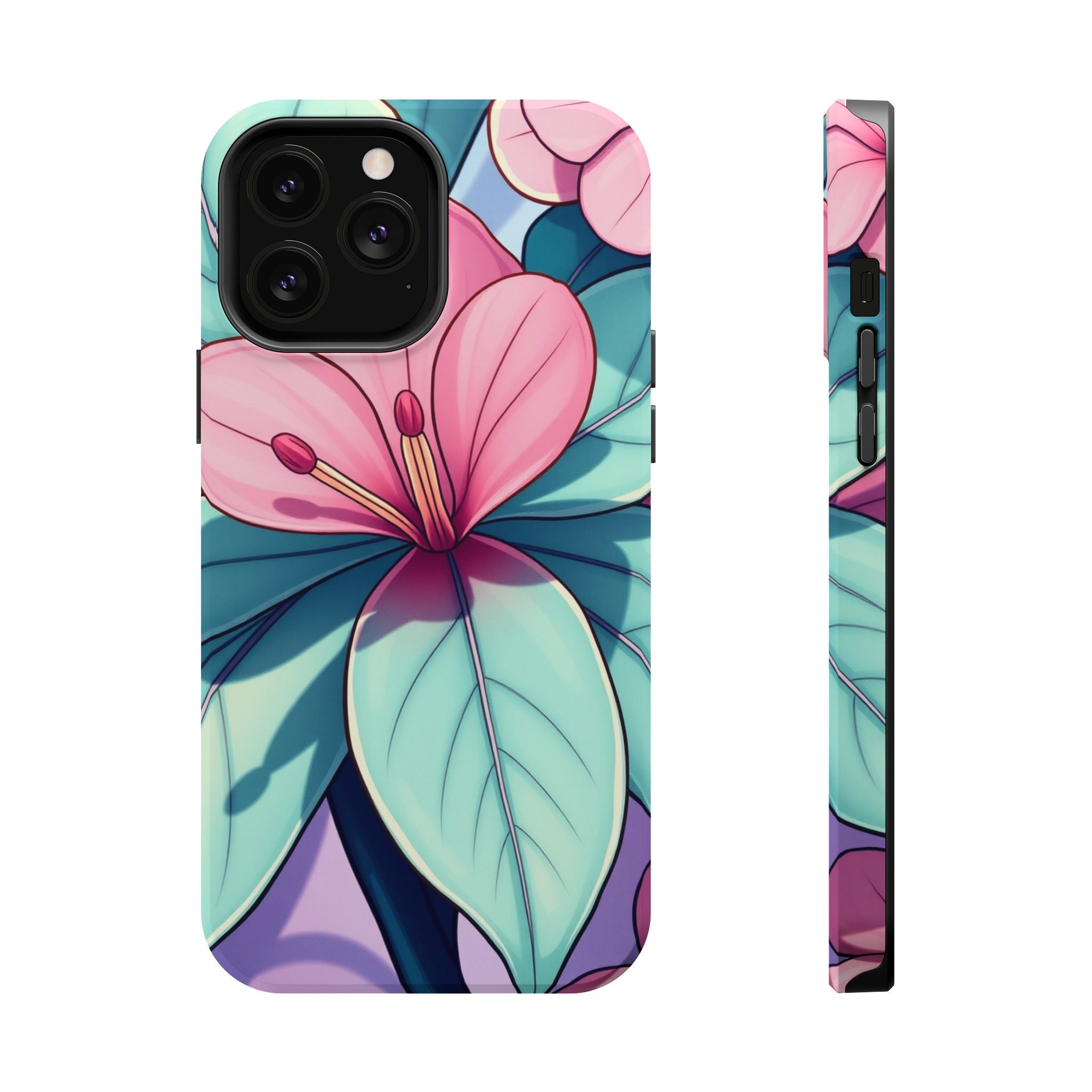iPhone Earthy Tropical Bloom Design 11 Slim Everyday Designer Case · iPhone Case