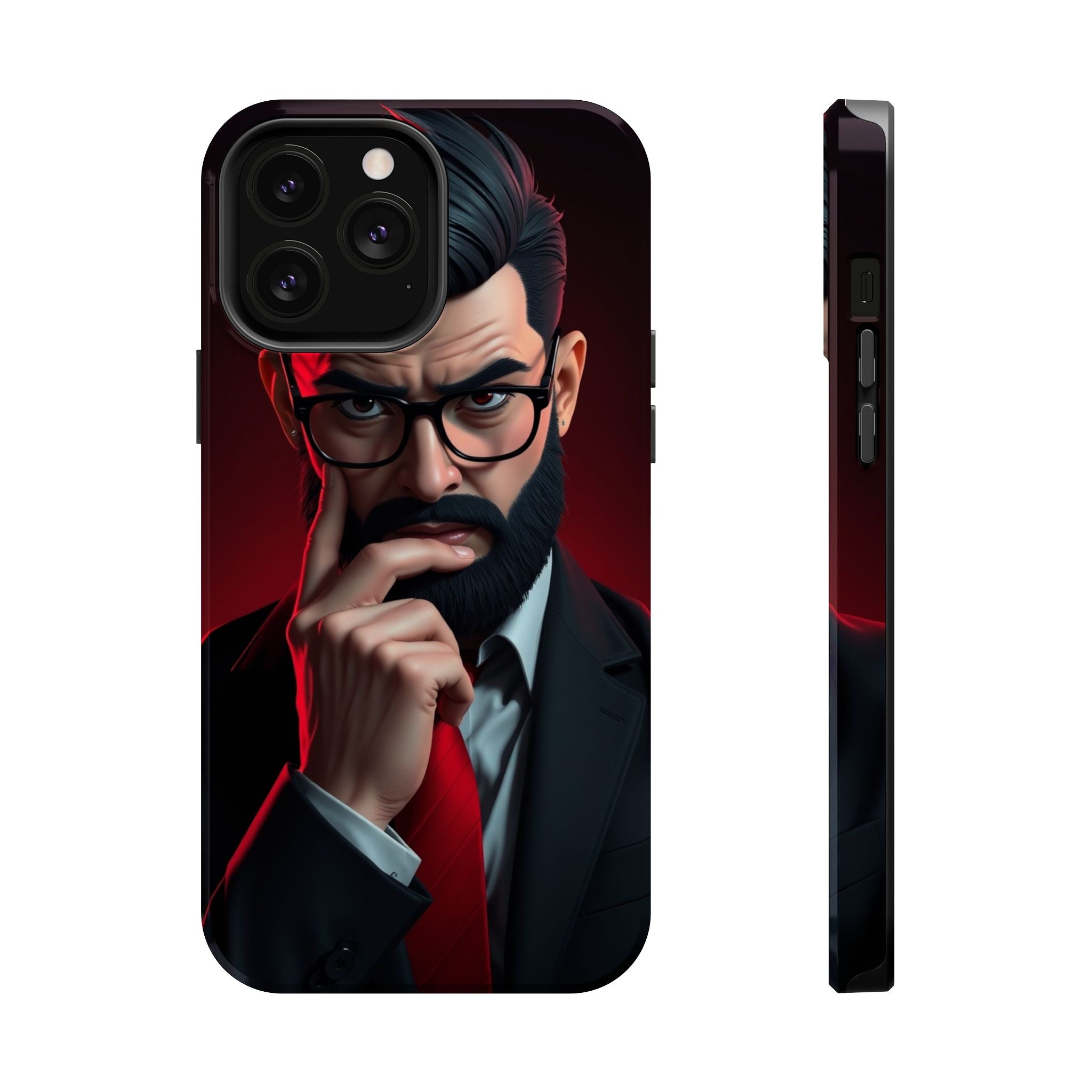 iPhone Vibrant Professional Overthinker Design Soft Finish Everyday Case · iPhon