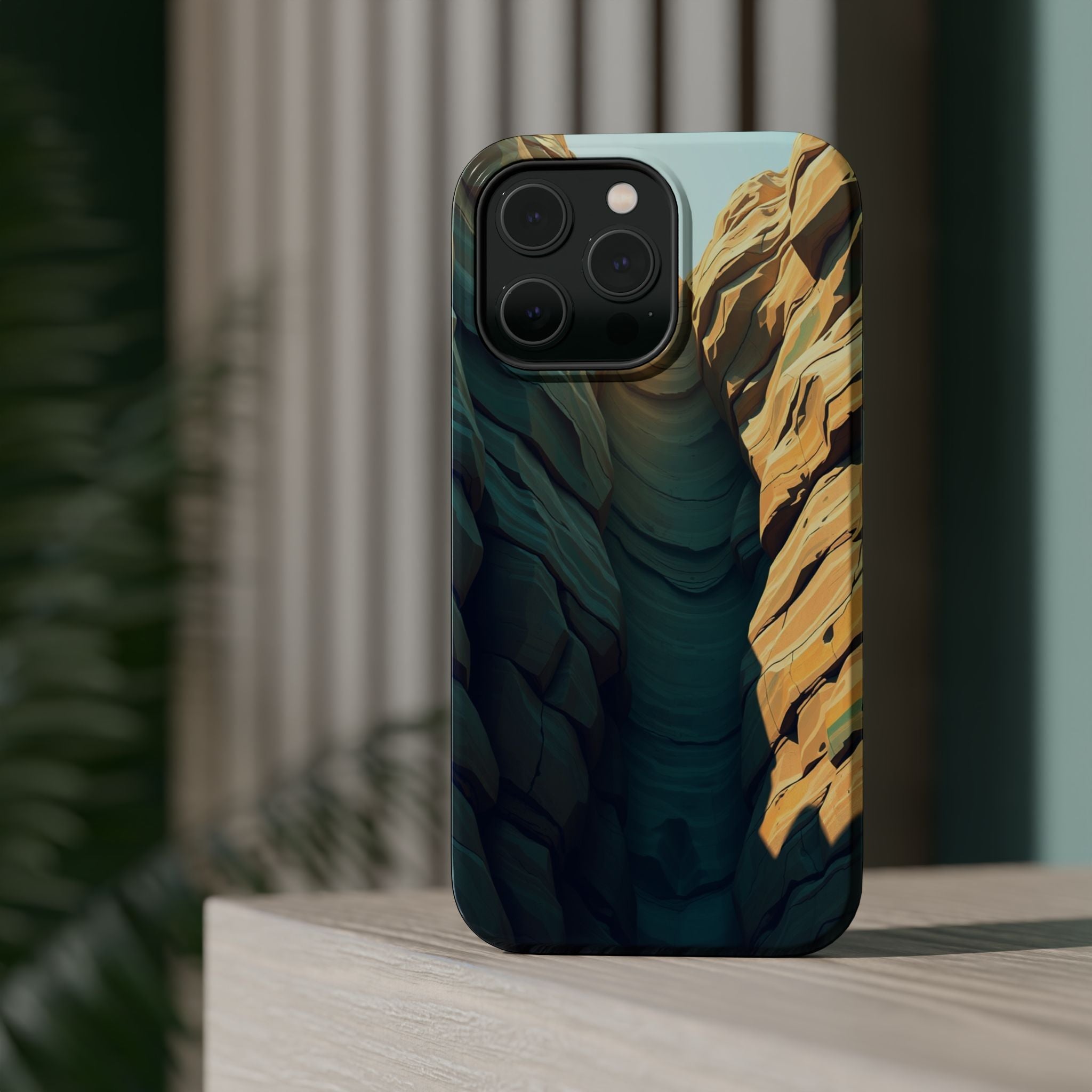 iPhone Canyon Wall Holographic Iridescent Slim iPhone Everyday Designer · iPhone