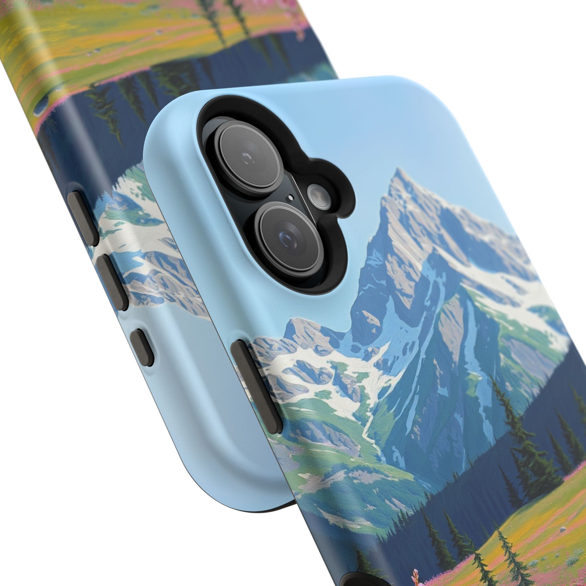 iPhone Earthy Alpine Meadow Design Bold Modern Everyday Snap Case · iPhone Case