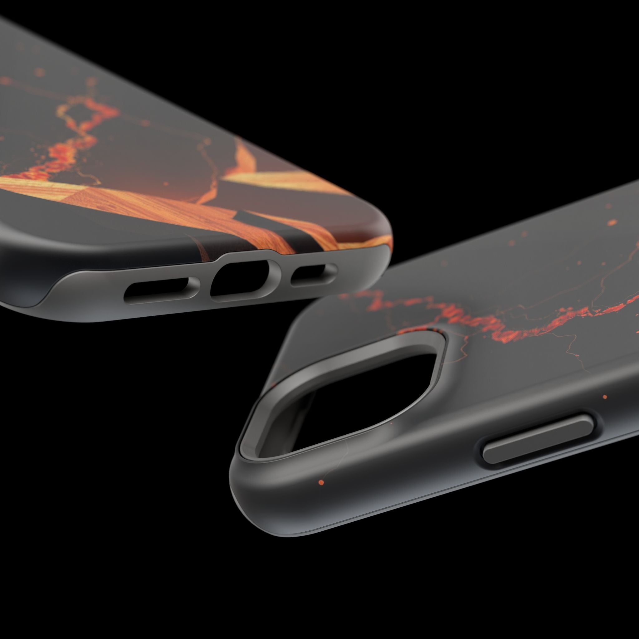 iPhone Petal Storm Electric Art 10 Bold Modern Everyday Snap Case · iPhone Case
