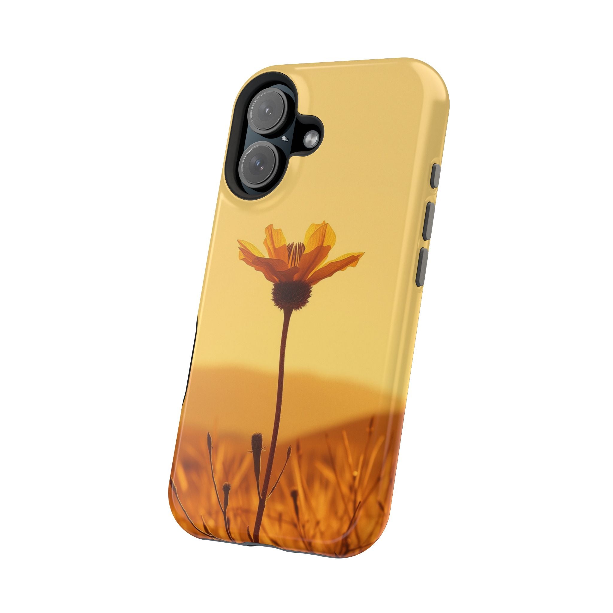 iPhone Desert Flower Cinematic Art Bold Modern Everyday Snap Case · iPhone Case