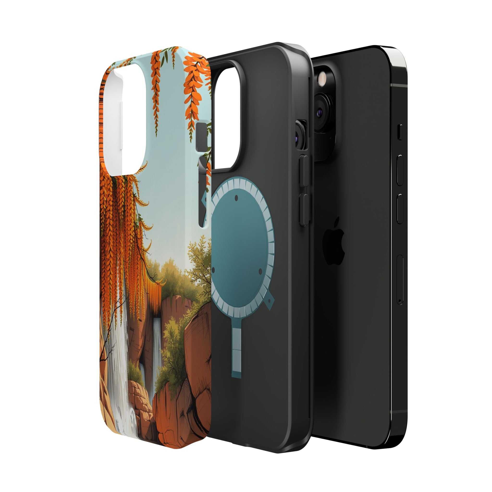 iPhone Wisteria Cascade Mystic Art Bold Modern Everyday Snap Case · iPhone Case
