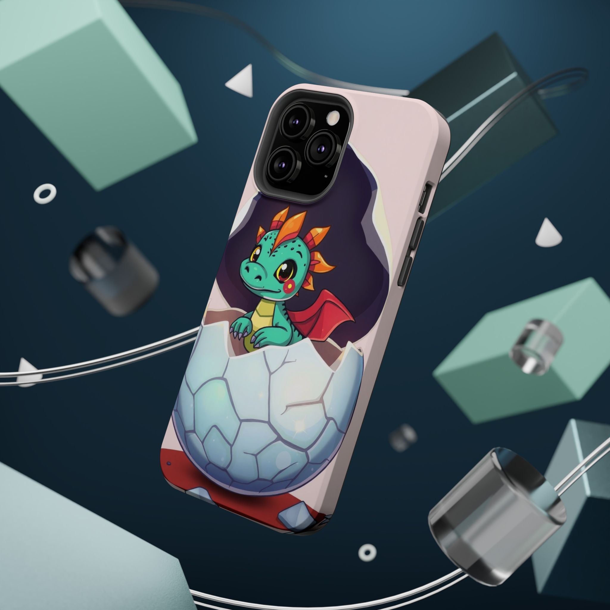 iPhone Dragon Hatching Egg Kids Fun Phone Case Gift Slim Snap Case · iPhone Case