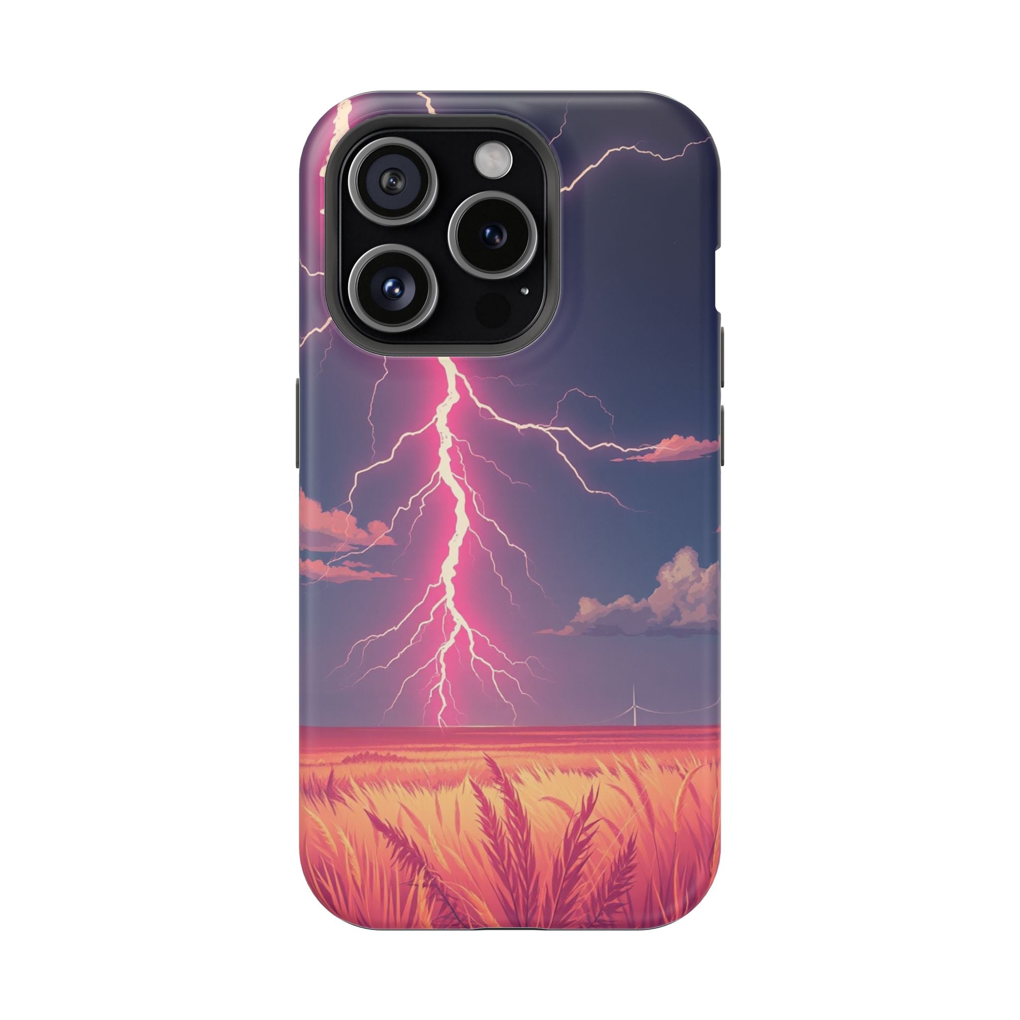 iPhone Rose Pink And Cream Prairie Lightning Slim iPhone Everyday · iPhone Case