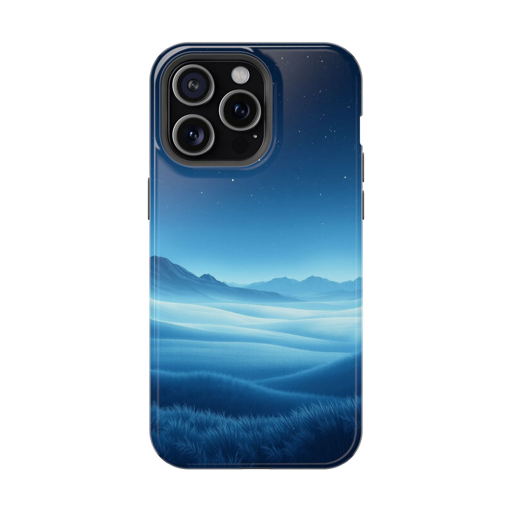 iPhone Midnight Blue And Silver Tundra Expanse Clean iPhone 17 Minimal · iPhone