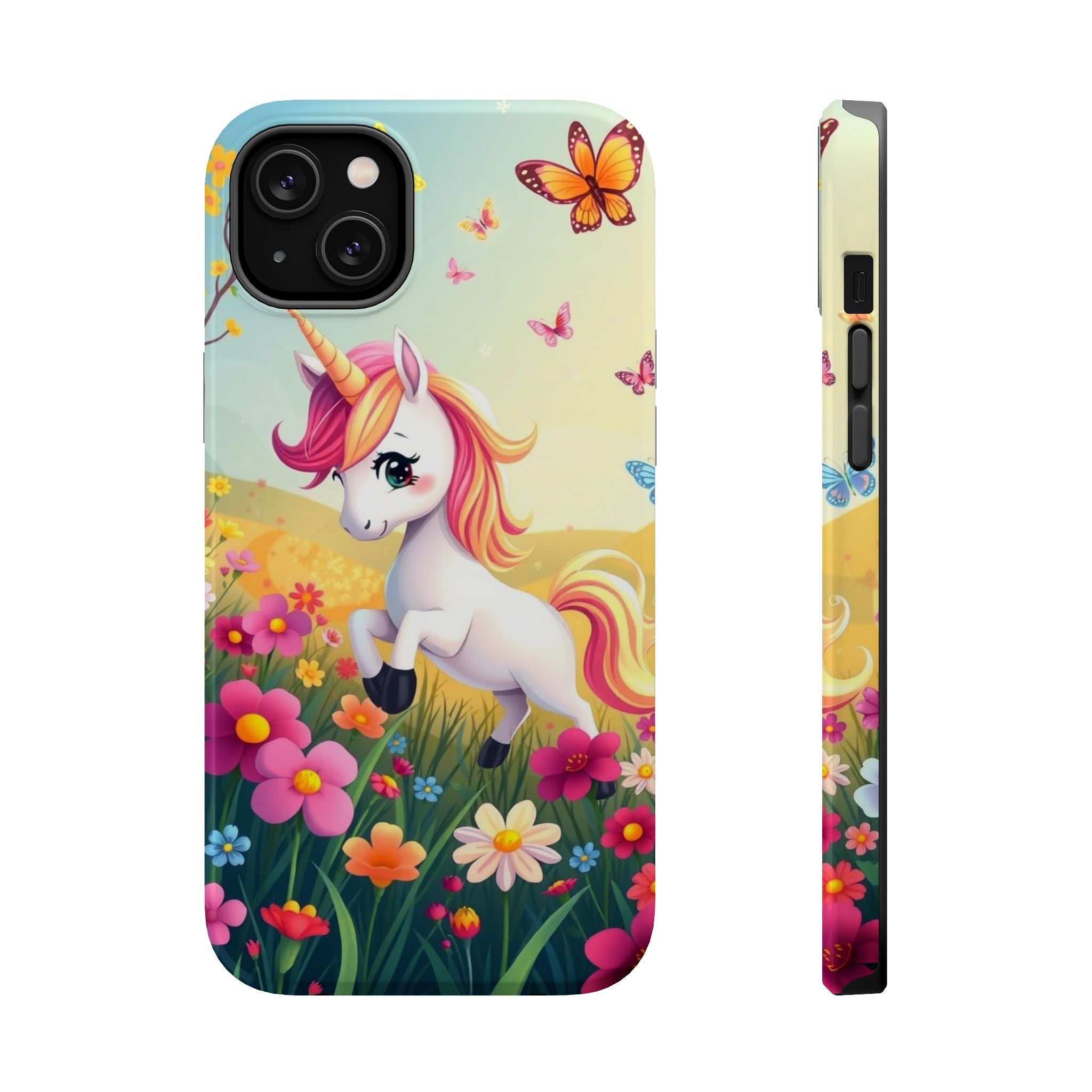 iPhone Magical Meadow Unicorn Kids Fun iPhone Phone Case Gift Slim · iPhone Case
