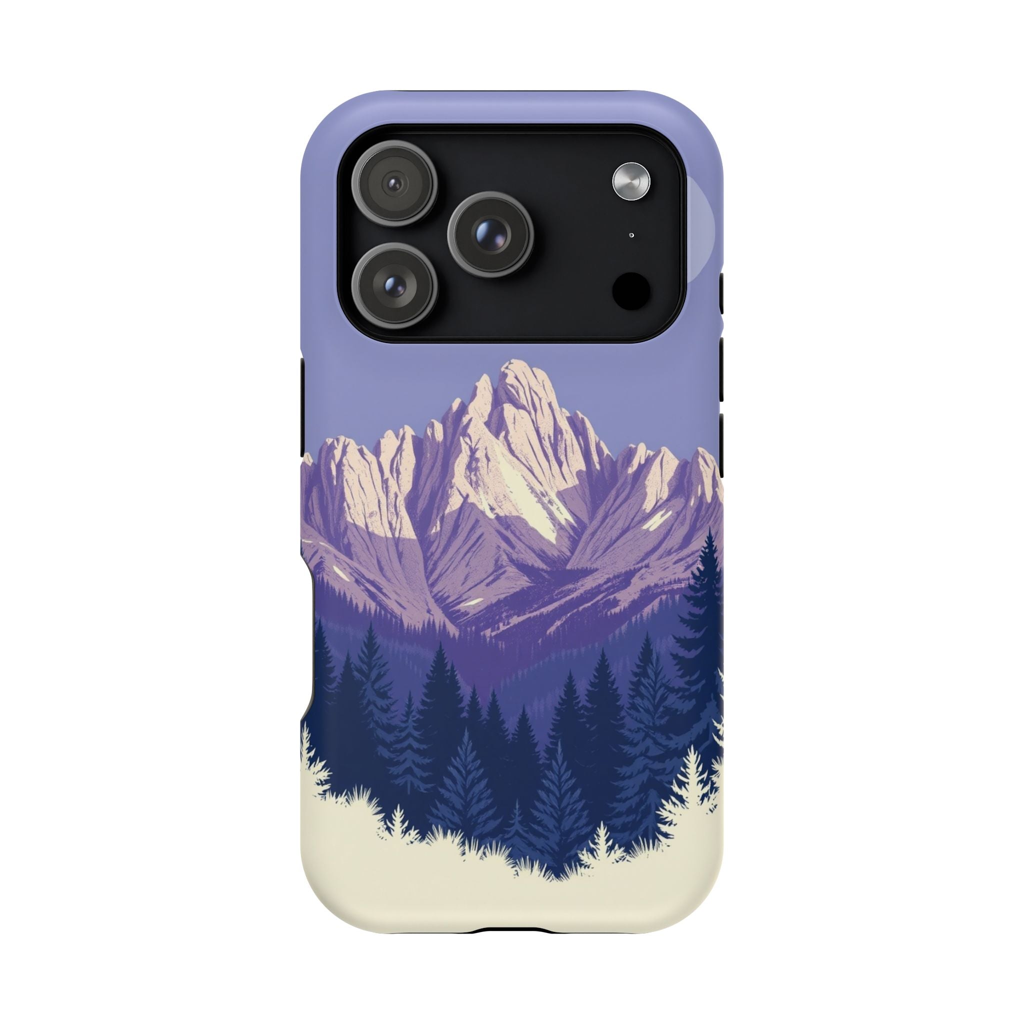 iPhone Pine Ridge Serene Design Slim Everyday Designer Case · iPhone Case