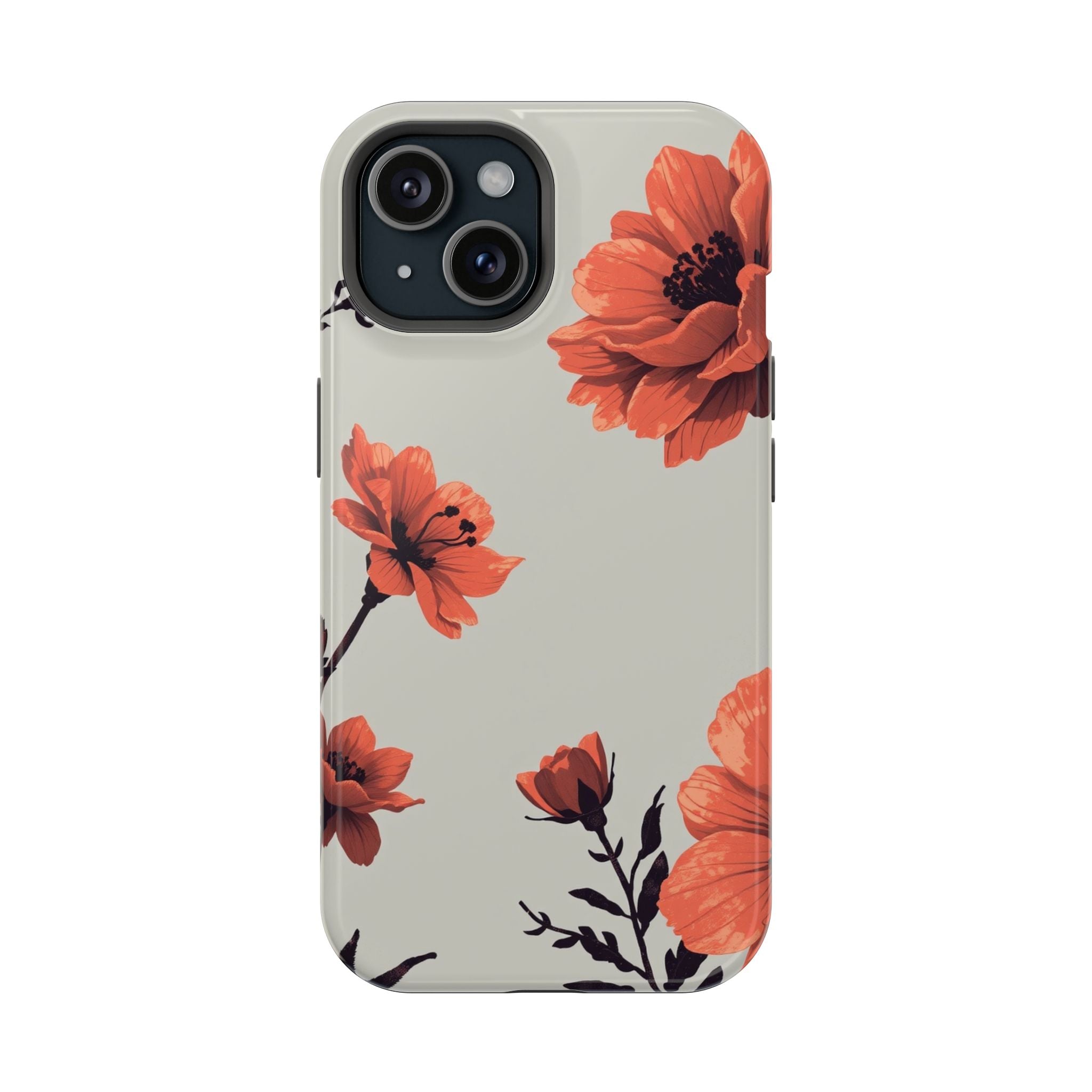 iPhone Dreamy Floral Ink Wash Design Slim Everyday iPhone 13 Designer · iPhone C