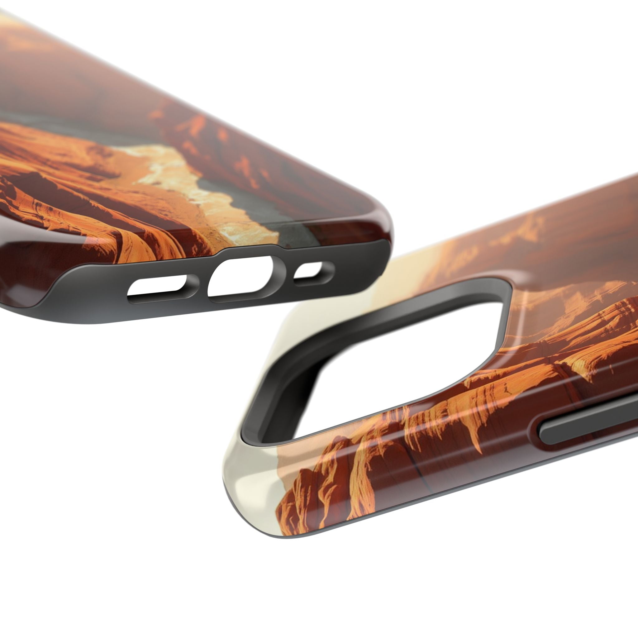 iPhone Vibrant River Canyon Design Bold Modern Everyday Snap Case · iPhone Case